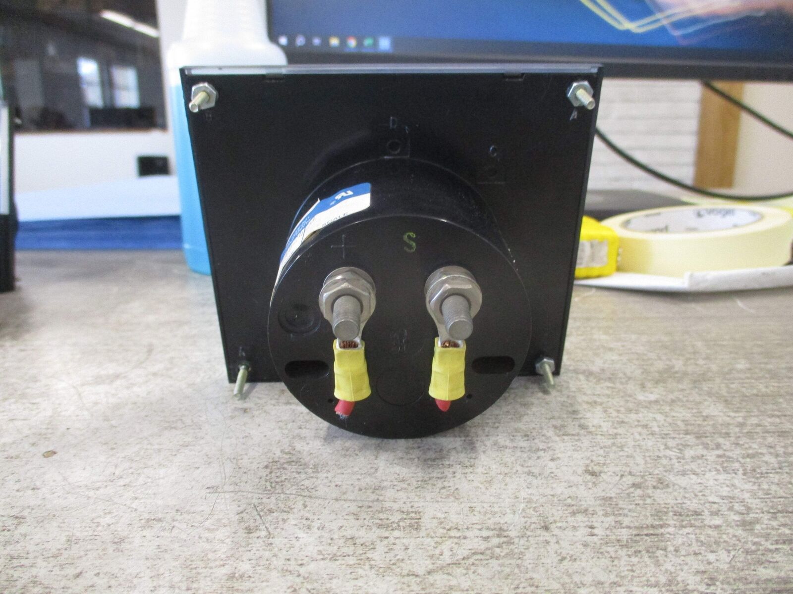 Crompton AC Ammeter 02AA LSSN Range: 0-800A Used