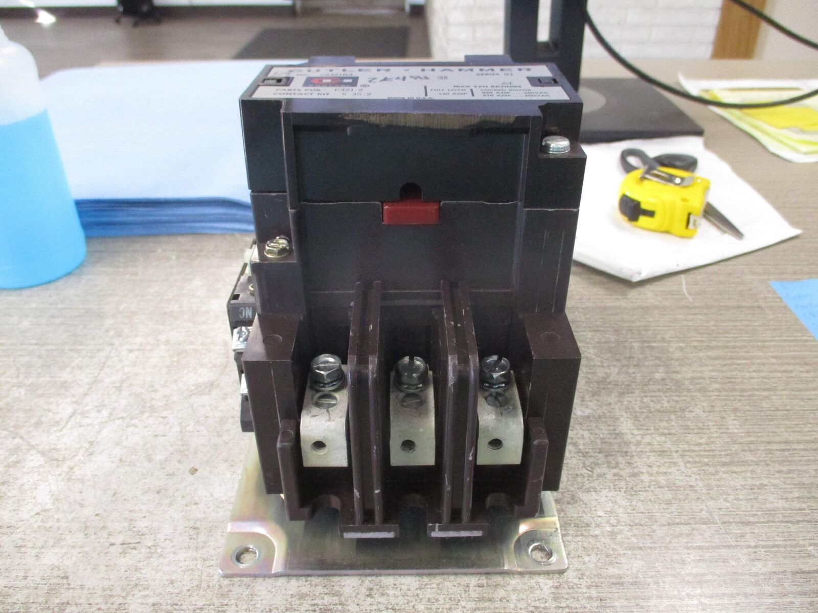 Cutler-Hammer Contactor C832JN3 Ser. B1 120V Coil 120A 600V 3P Used