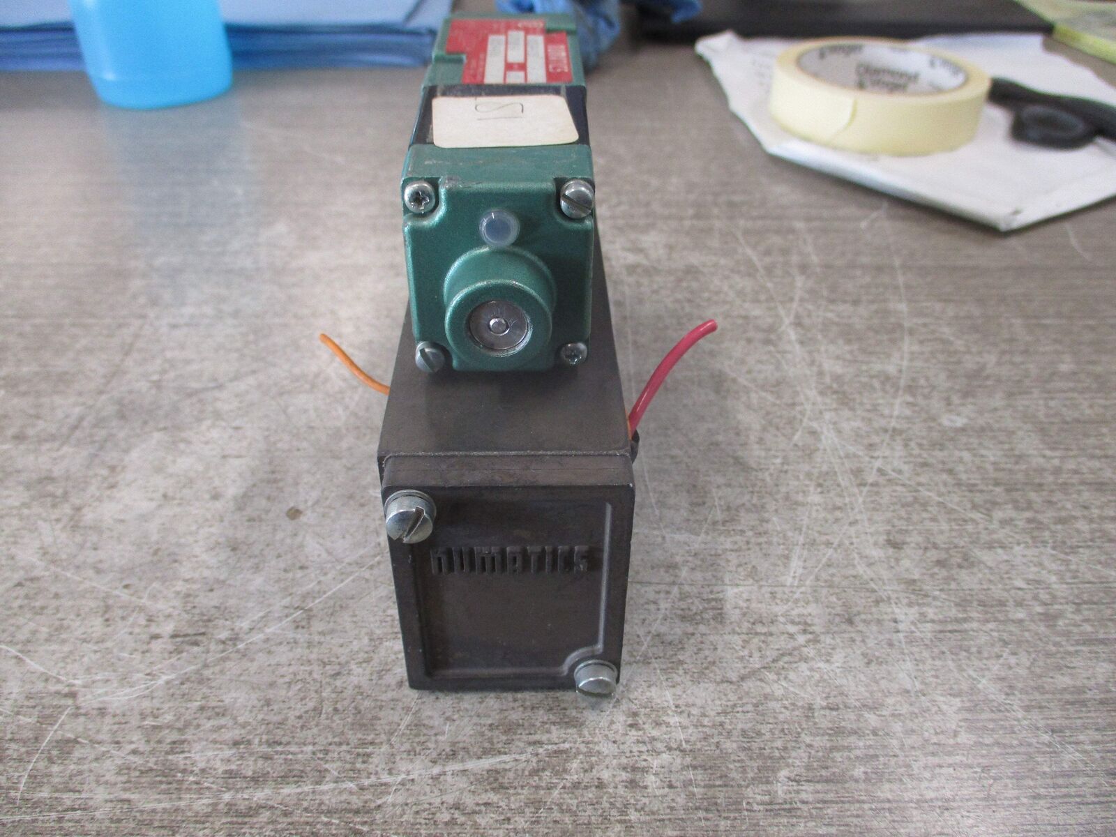 Numatics Solenoid Valve 082SA415K 120V 0.12A 150 PSIG Used