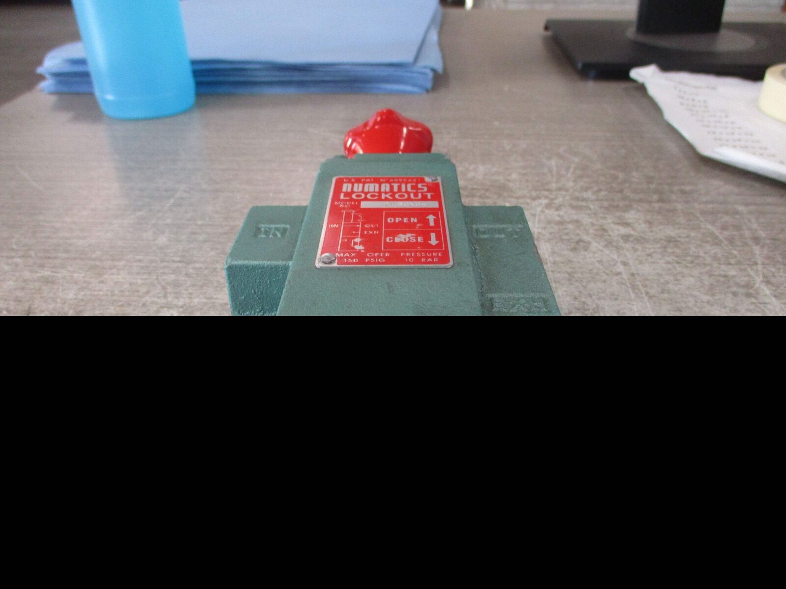 Numatic Lockout Valve VL30N04 150 PSIG Used