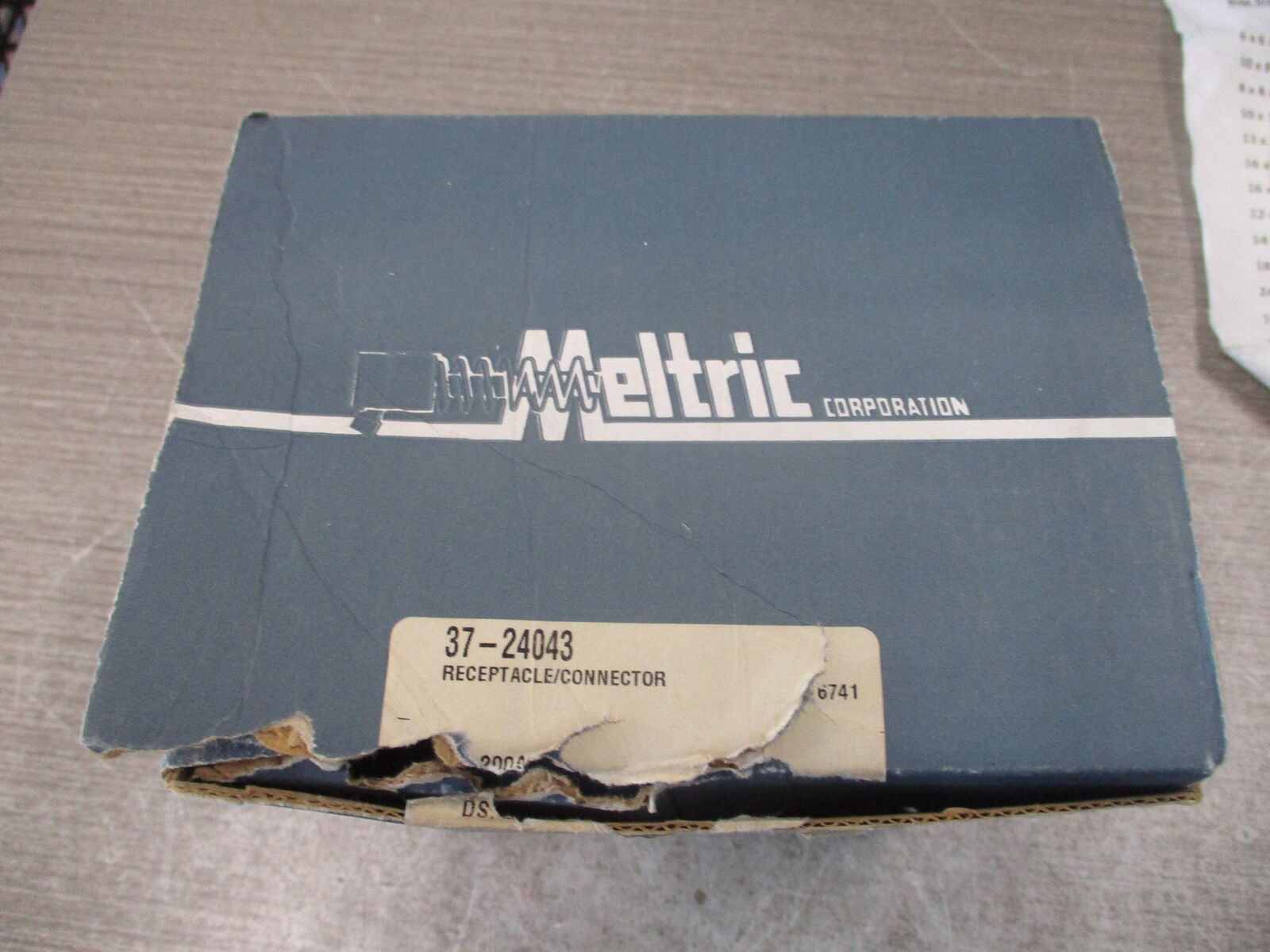 Meltric DS Receptacle/Connector 37-24043 200A Nema 3R New Surplus