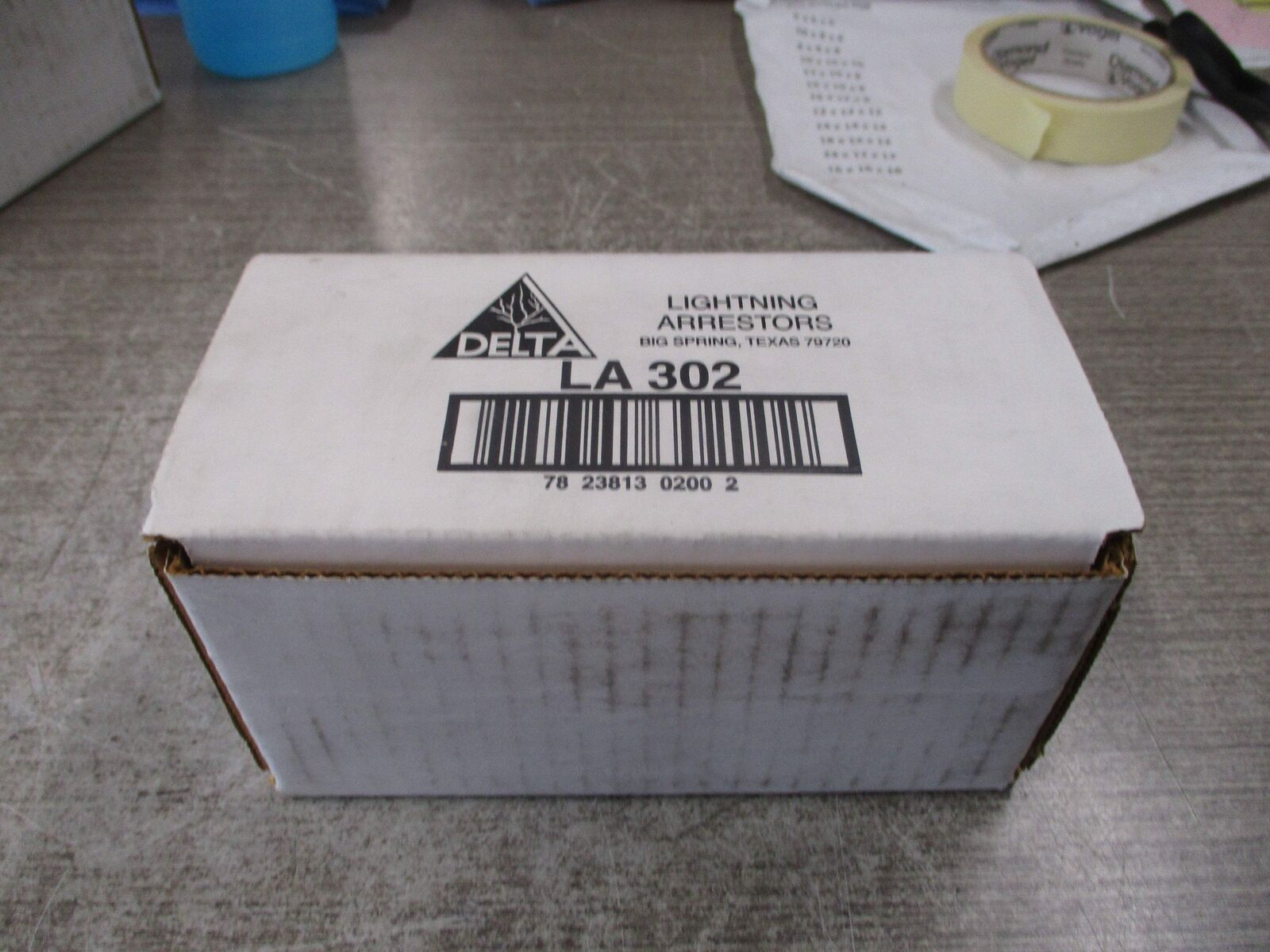 Delta Lightning Arrestor LA 302 120-240V 3W 1Ph 60Hz New Surplus