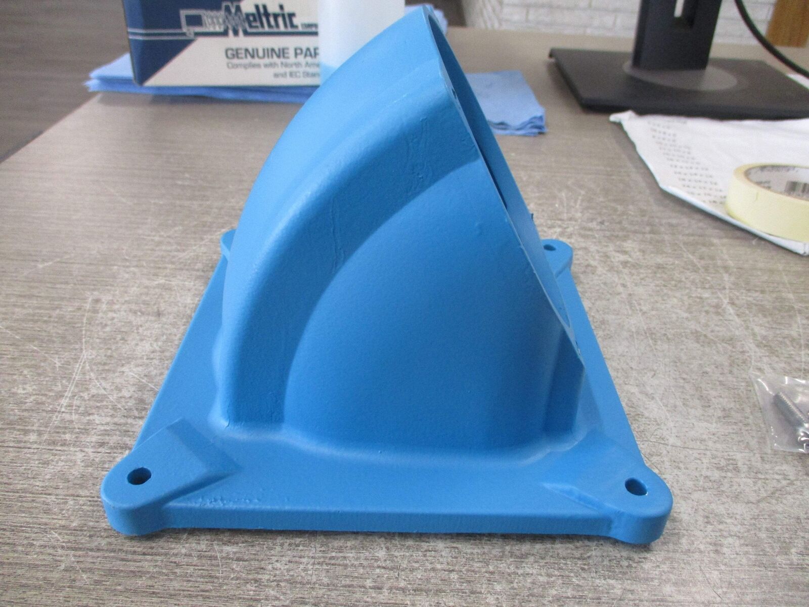 Meltric Metal Angle Adapter MA20 200A Used w/DS2/DR225/DR250 New Surplus
