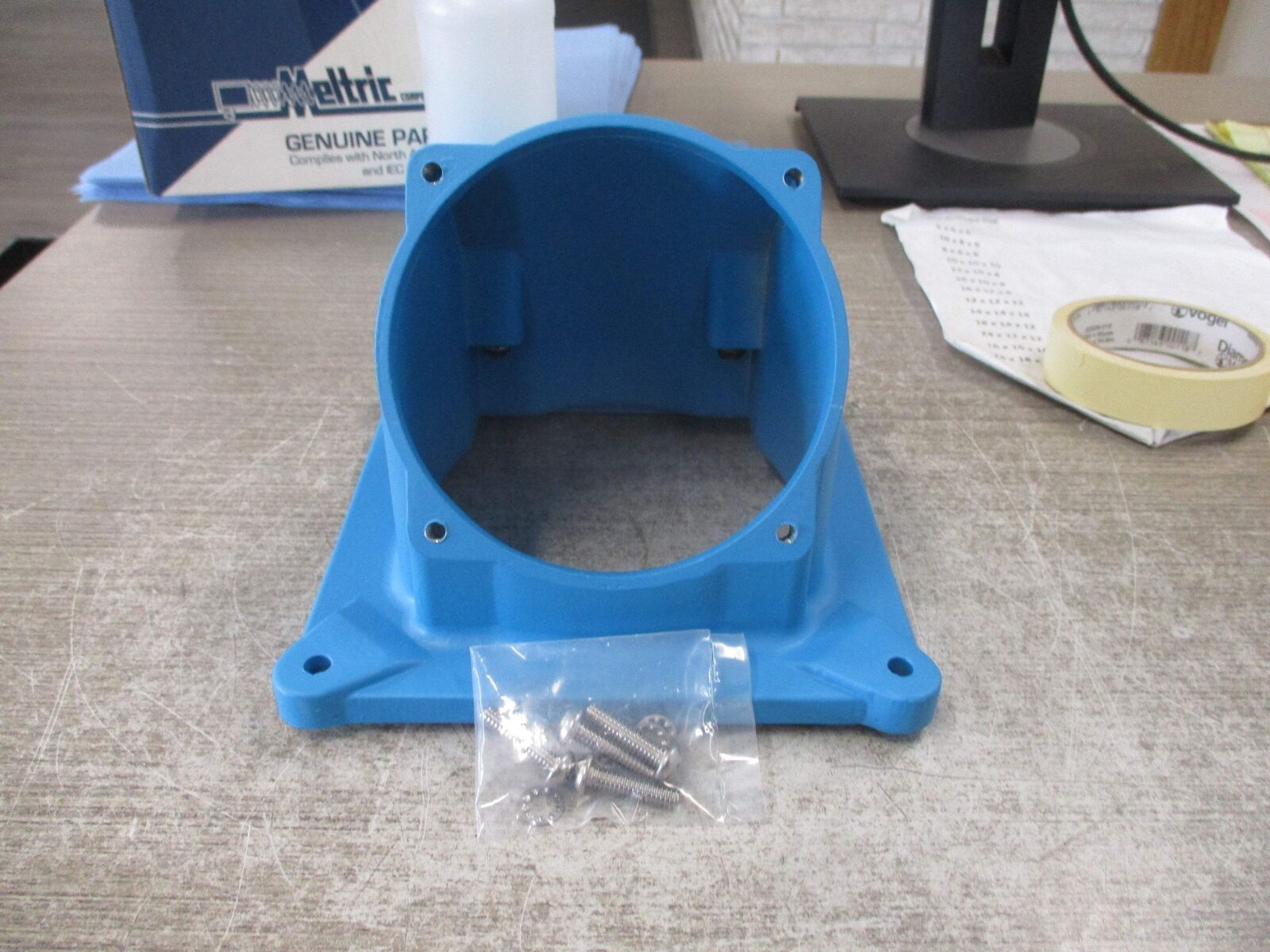 Meltric Metal Angle Adapter MA20 200A Used w/DS2/DR225/DR250 New Surplus