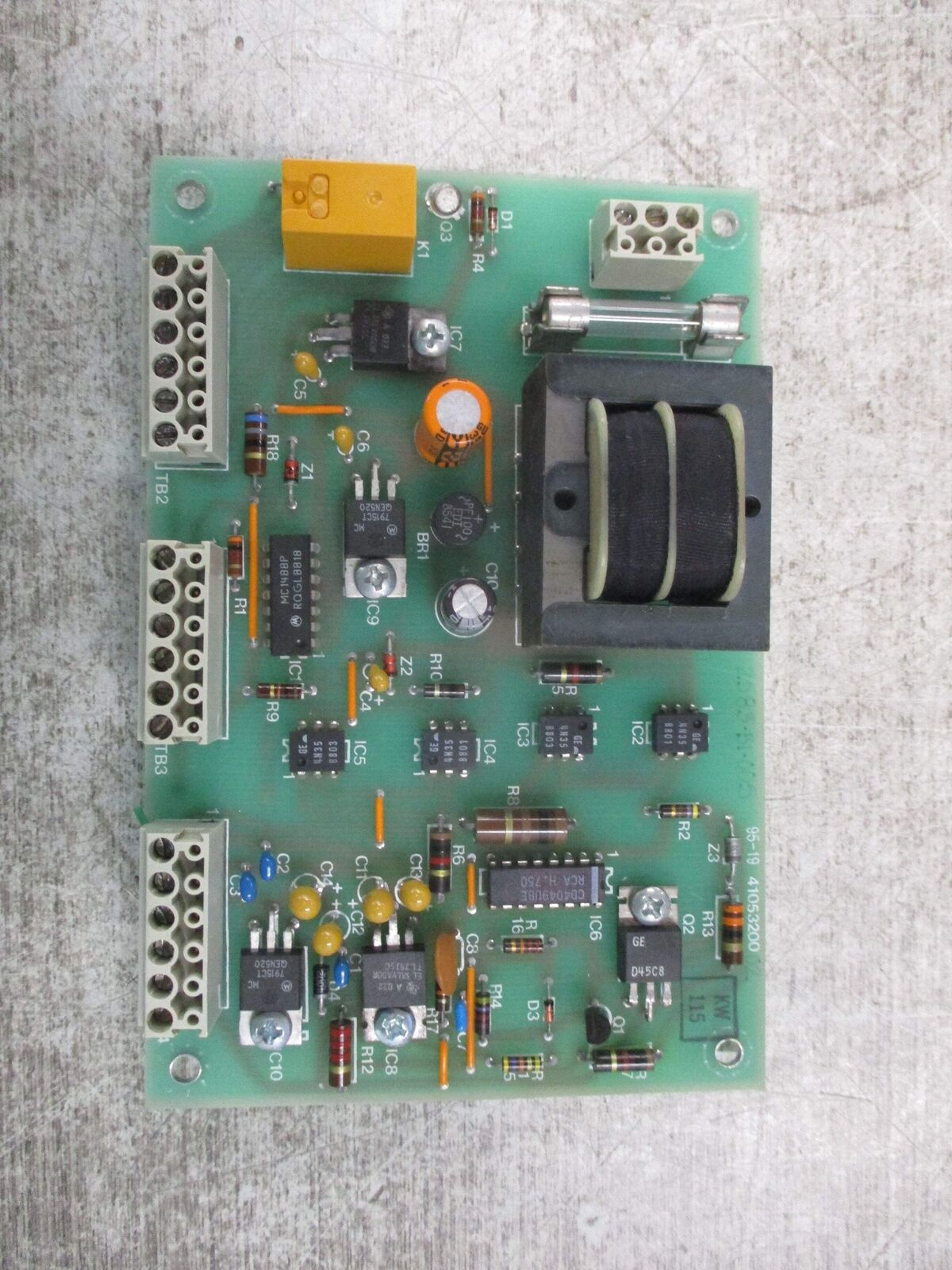 Bbc R55 Surge Controller BBC Control Board 41053200 02 Used
