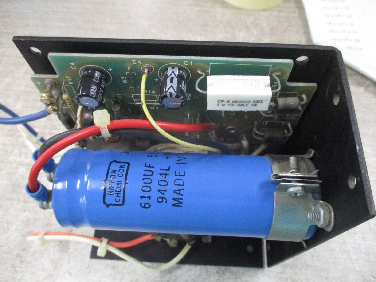 Elpac Power Systems Power Supply SOLV 30-24 N/OVP Rev. G Input: 115/230VAC 60Hz