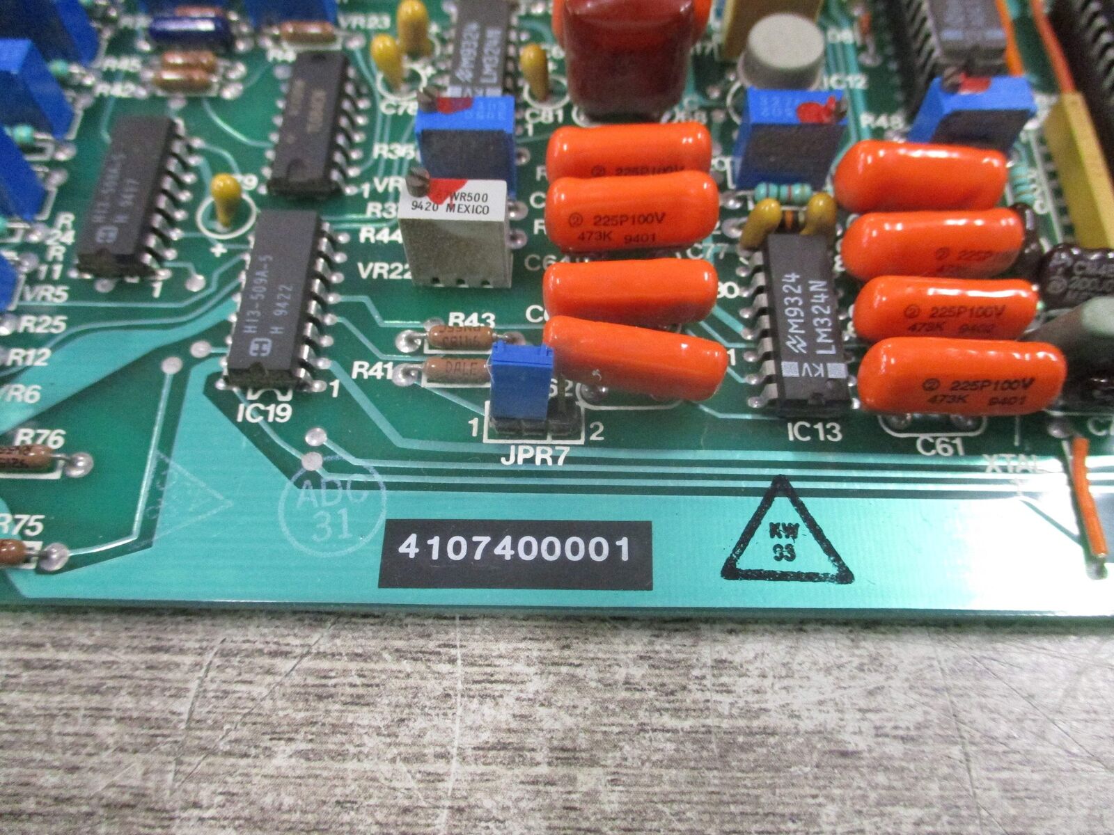 Misc. Brand Control Board 4107400001 Used