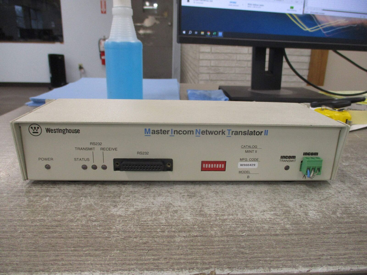 Westinghouse Master Incom Network Translater II MINT II Model B Used
