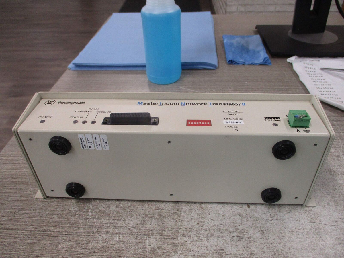 Westinghouse Master Incom Network Translater II MINT II Model B Used