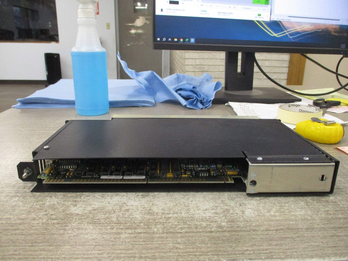 Square D Sy/Max Model 400 Processor 8020 SCP-401 Ser. C5 Rev. 3.40 Used