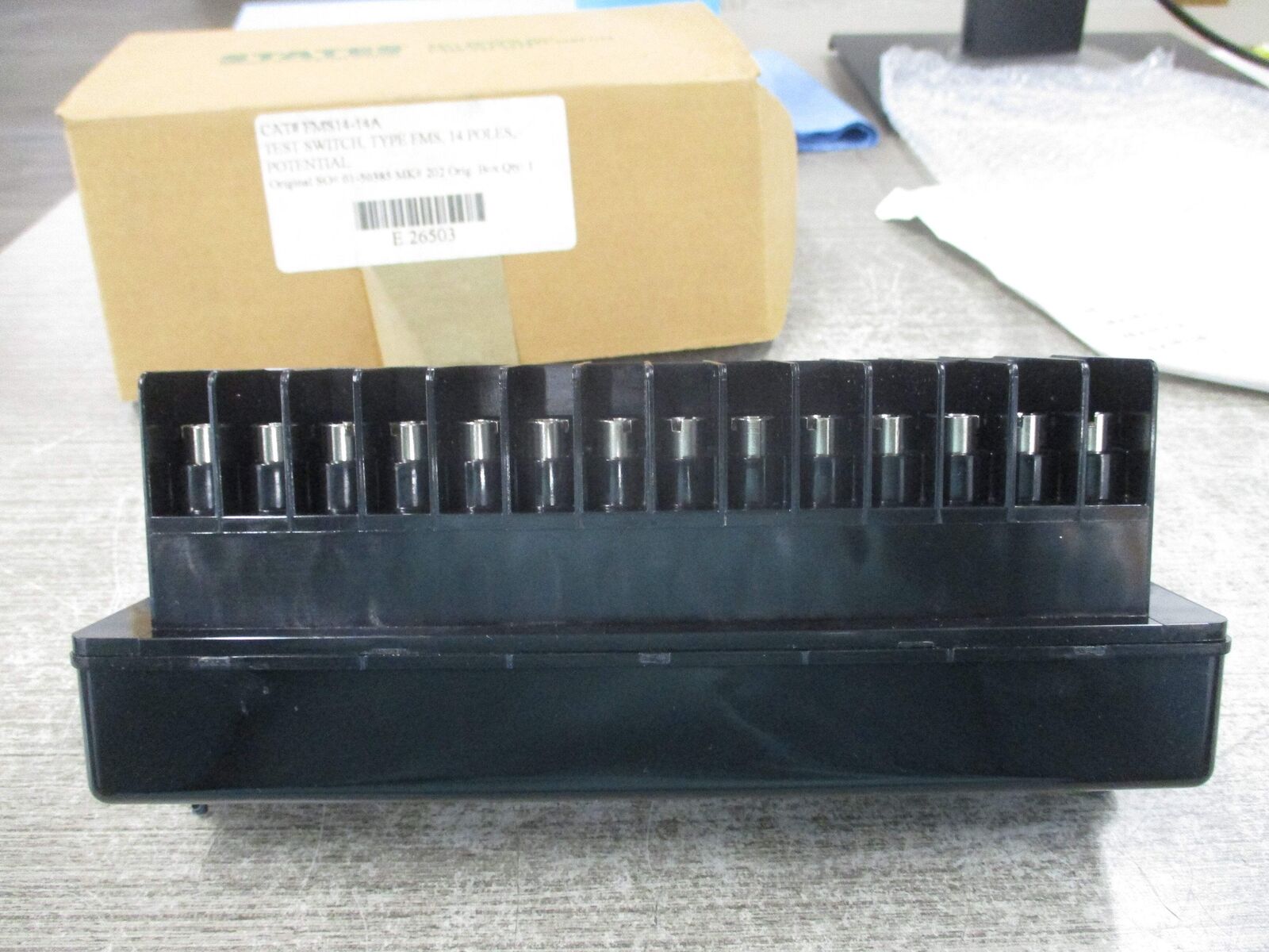 States Products Test Switch FMS14-14A *No Terminal Screws* New Surplus