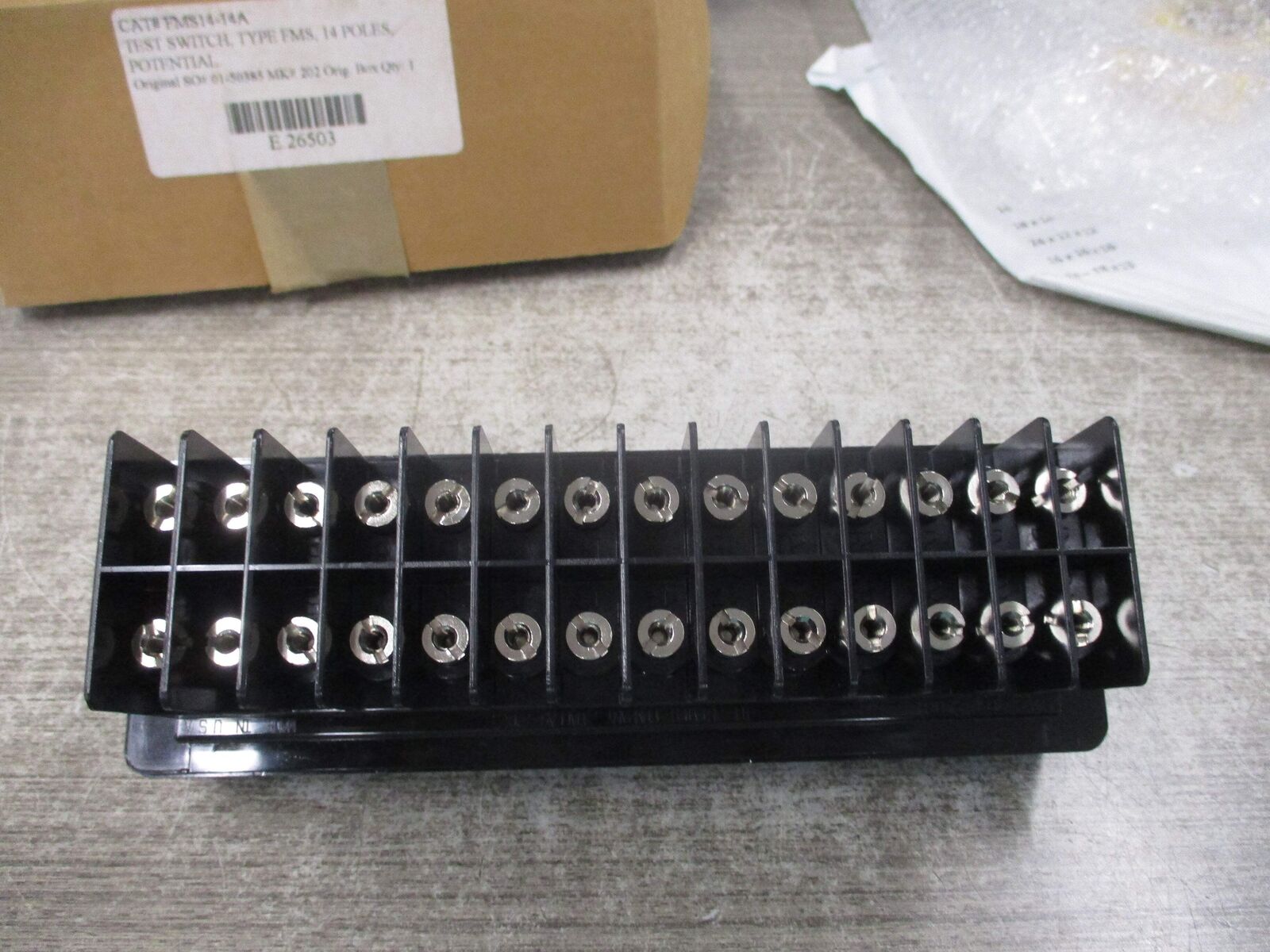States Products Test Switch FMS14-14A *No Terminal Screws* New Surplus