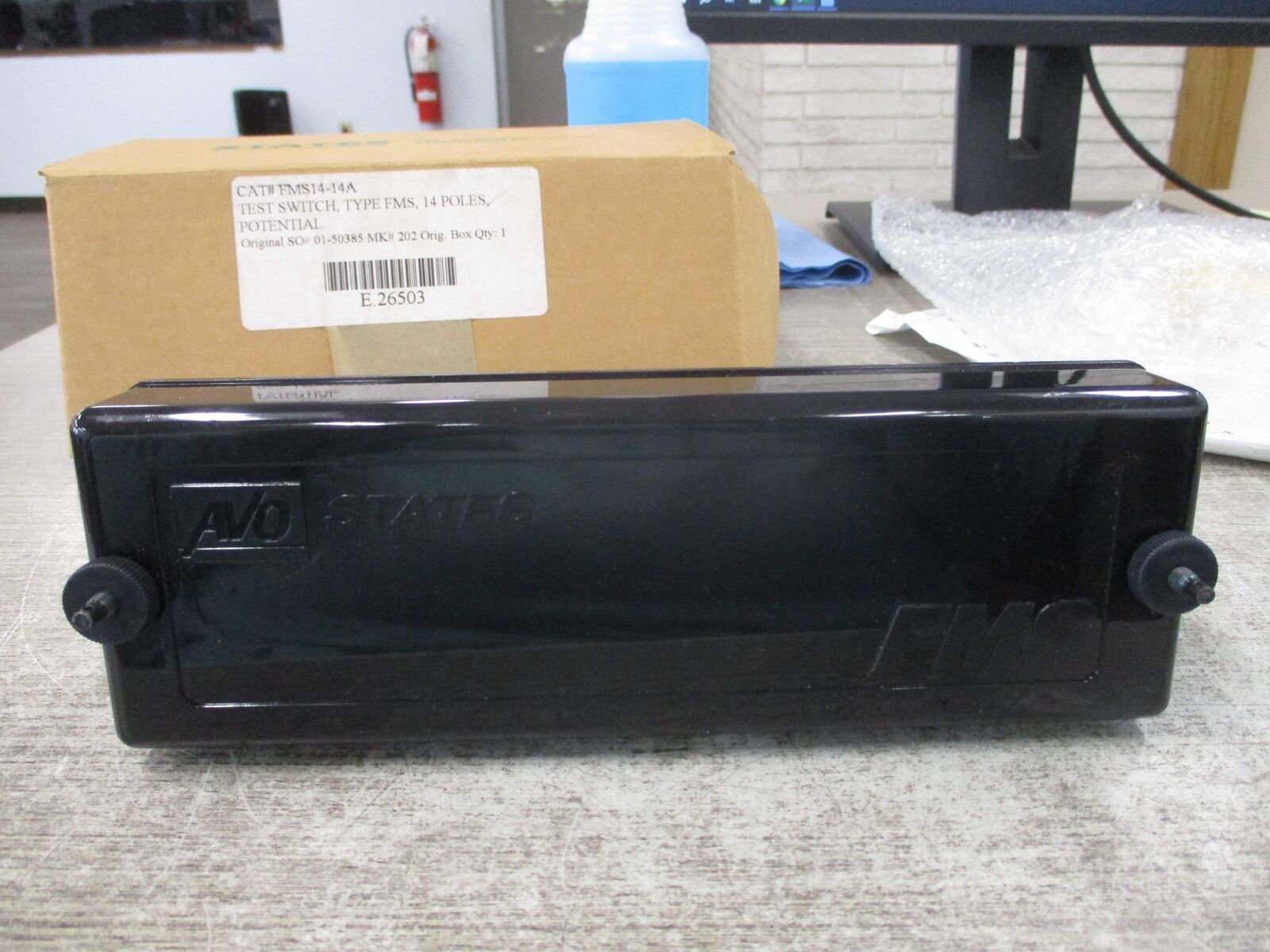 States Products Test Switch FMS14-14A *No Terminal Screws* New Surplus