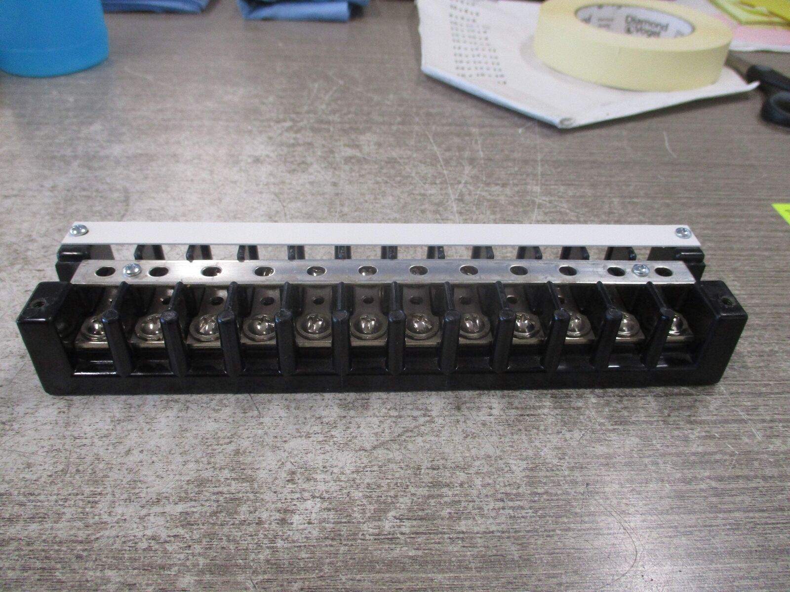 Marathon Terminal Block 1512 SC 30A/75A 600V Used