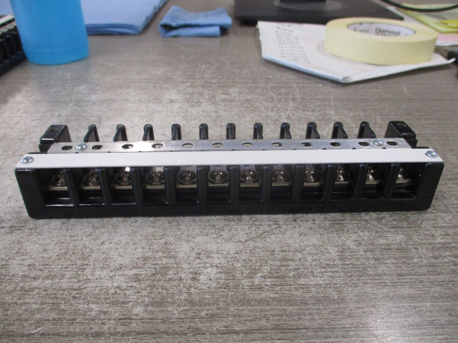 Marathon Terminal Block 1512 SC 30A/75A 600V Used