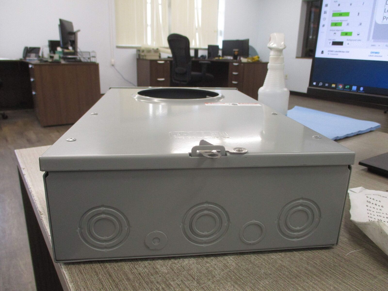 Landis & Gyr PTS-13 Meter Socket 9837-0433 20A 600V 4W 3Ph Used