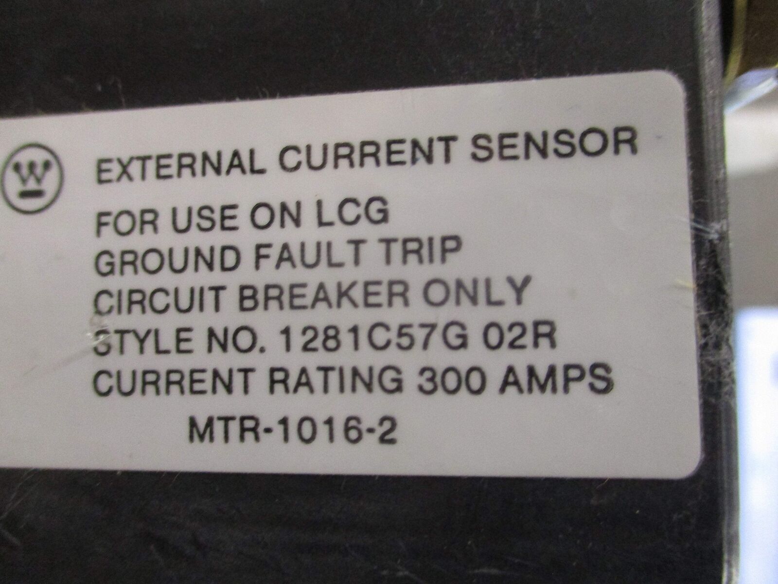 Westinghouse External Current Sensor 1281C57G 02R 150A Used