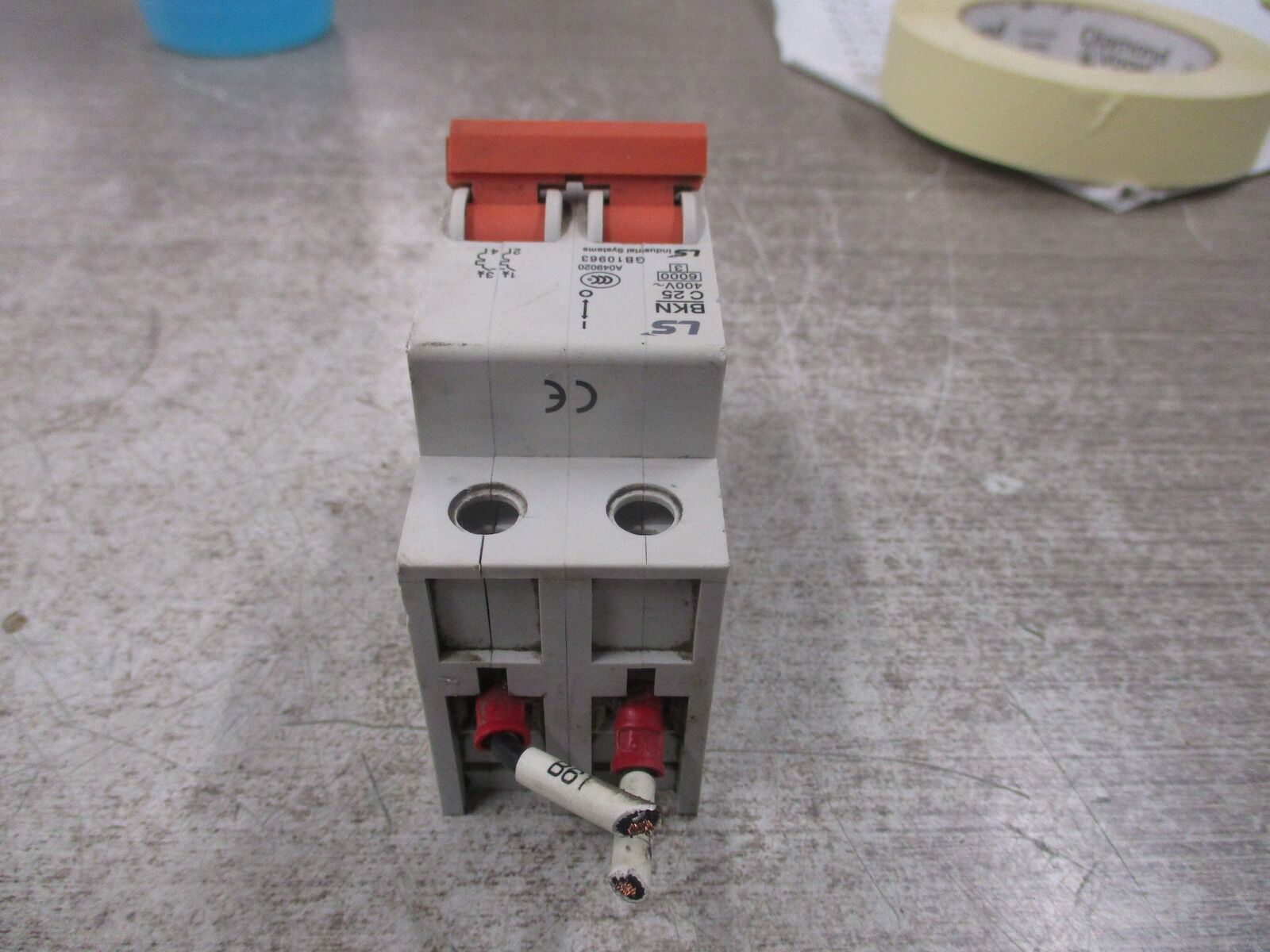 LS Industrial Systems Circuit Breaker BKN C 25 400V 25A 2P Used