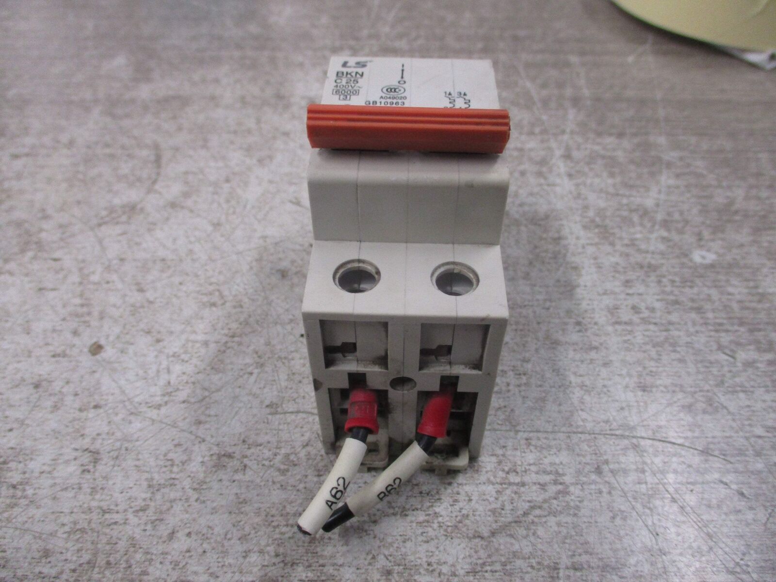 LS Industrial Systems Circuit Breaker BKN C 25 400V 25A 2P Used