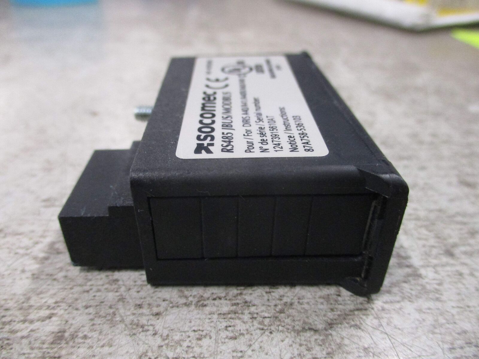 Socomec RS485 JBUS / MODBUS Module 48250092 For DIRIS A40/A41/A40R/A60/A80 Used