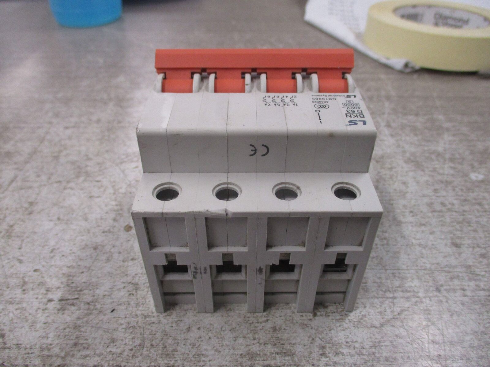 LS Industrial Systems Circuit Breaker BKN D 63 400V 63A 4P Used