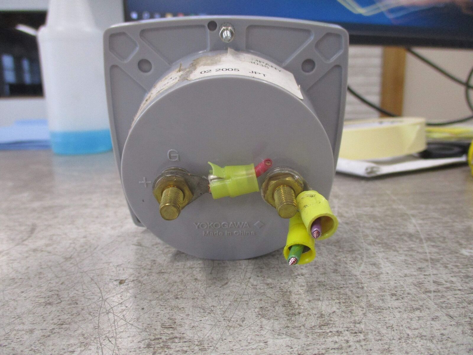 Yokogawa AC Ammeter 250339LSZZ7/UL Range: 0-200A Used
