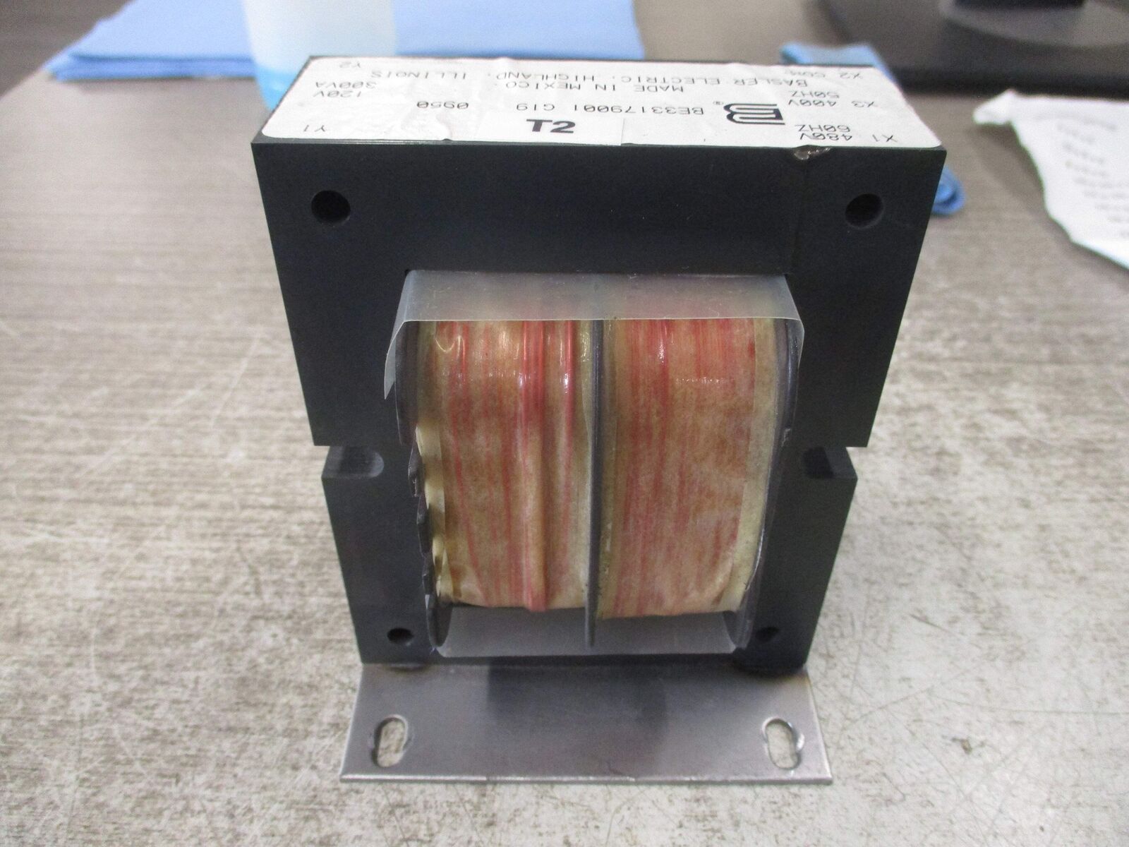 Basler Transformer BE33179001 300VA Pri: 400/480V Sec: 120V Used