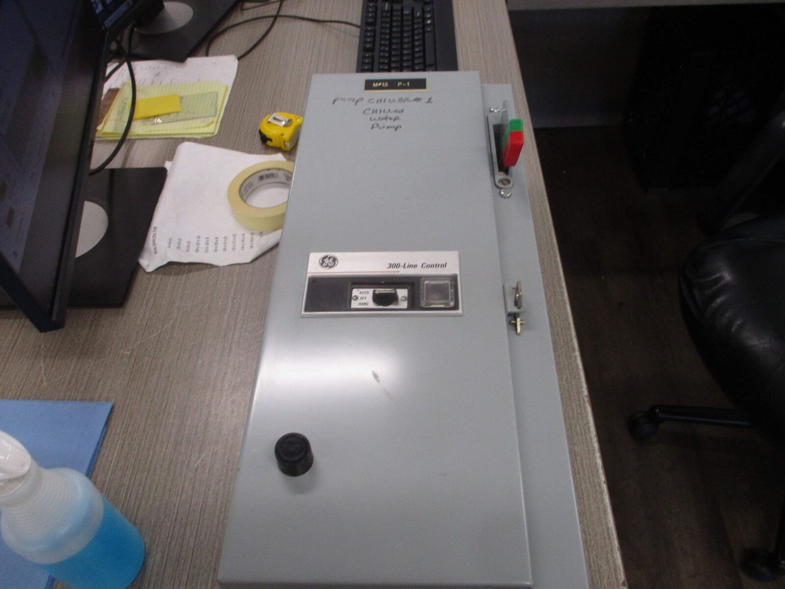 GE Fusible Size 1 Combination CR308C1042RAETDB 115-120V Coil 27A Used