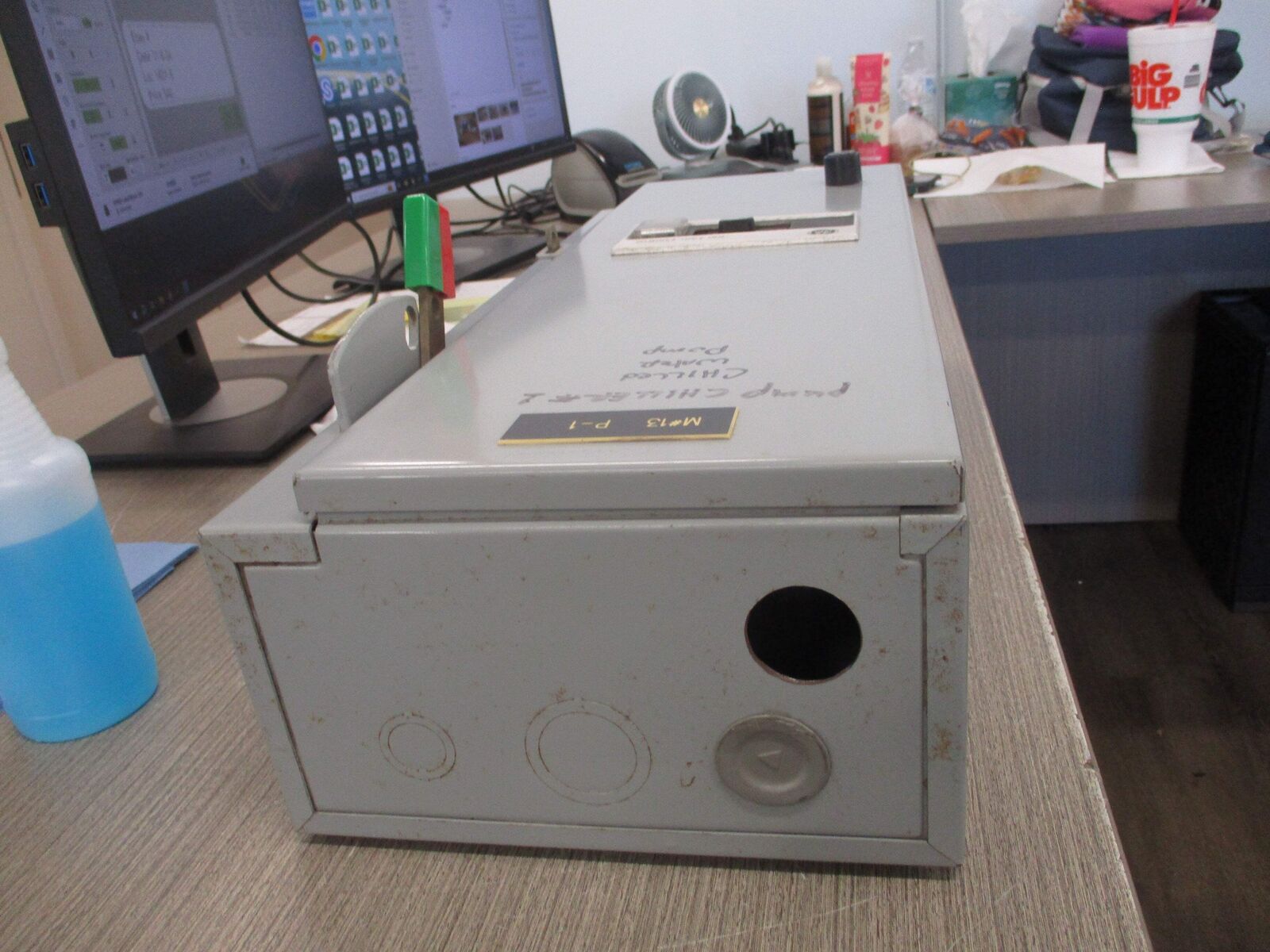 GE Fusible Size 1 Combination CR308C1042RAETDB 115-120V Coil 27A Used