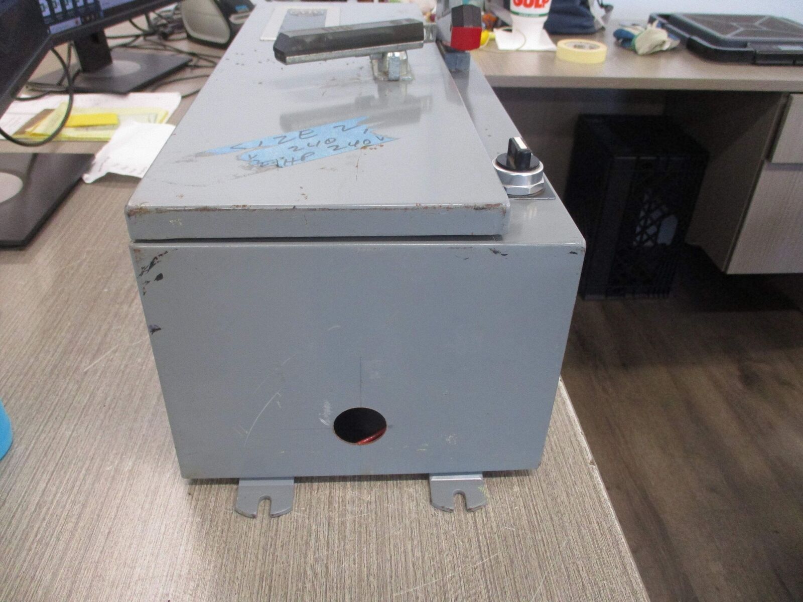 Allen-Bradley Fusible Size 2 Combination 509-COH 115-120V Coil 45A Nema 12 Enclo