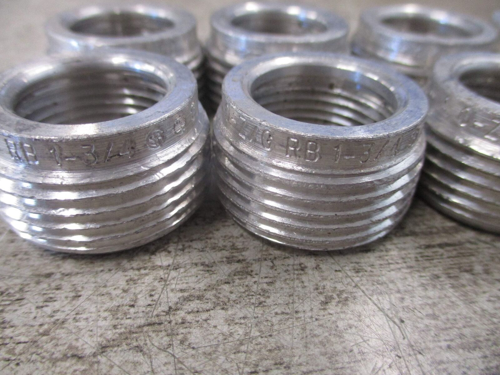 O-Z/Gedney Reducing Bushing RB 1-3/4 1"X3/4" *Lot of 10* Used