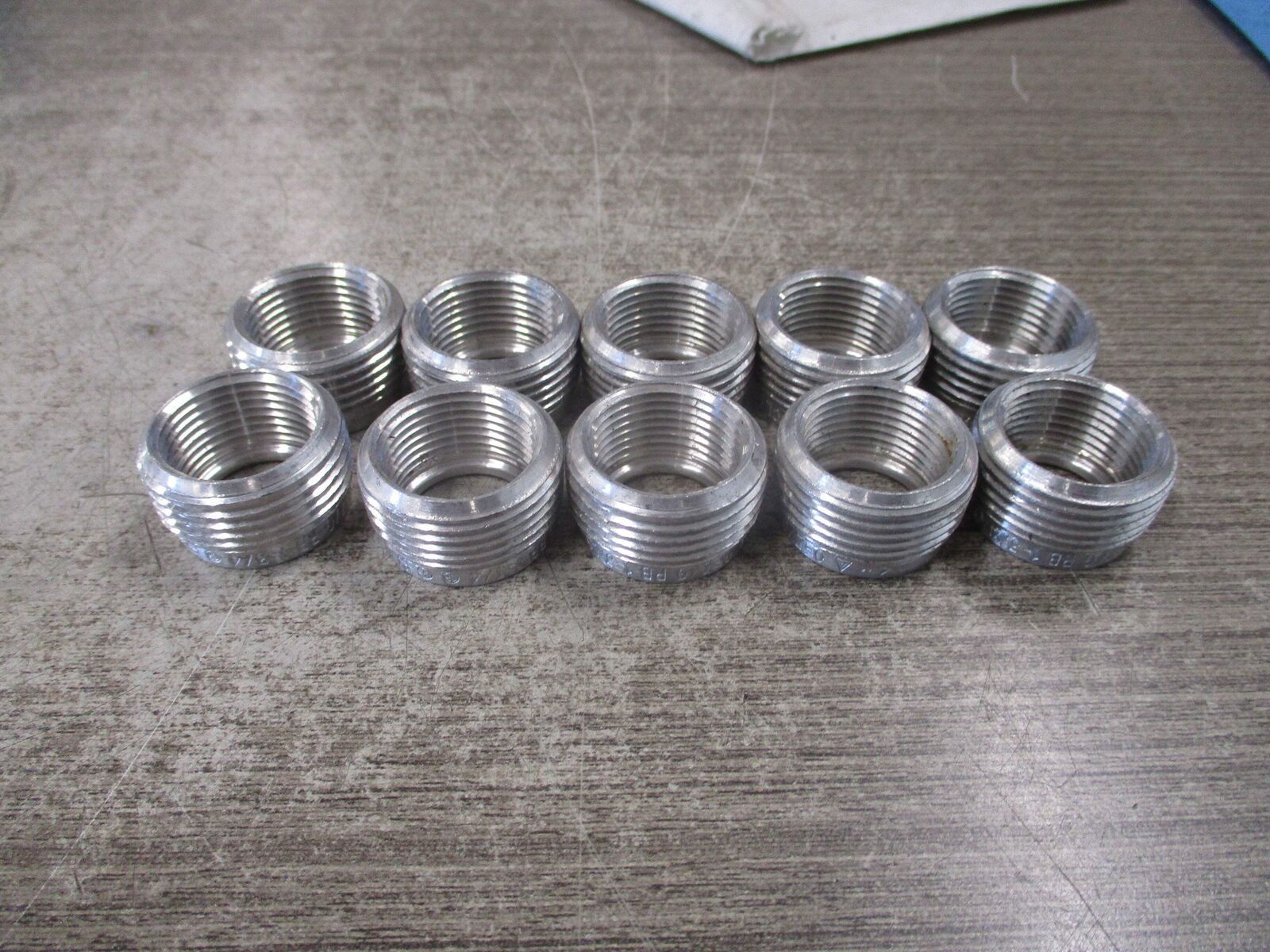 O-Z/Gedney Reducing Bushing RB 1-3/4 1"X3/4" *Lot of 10* Used
