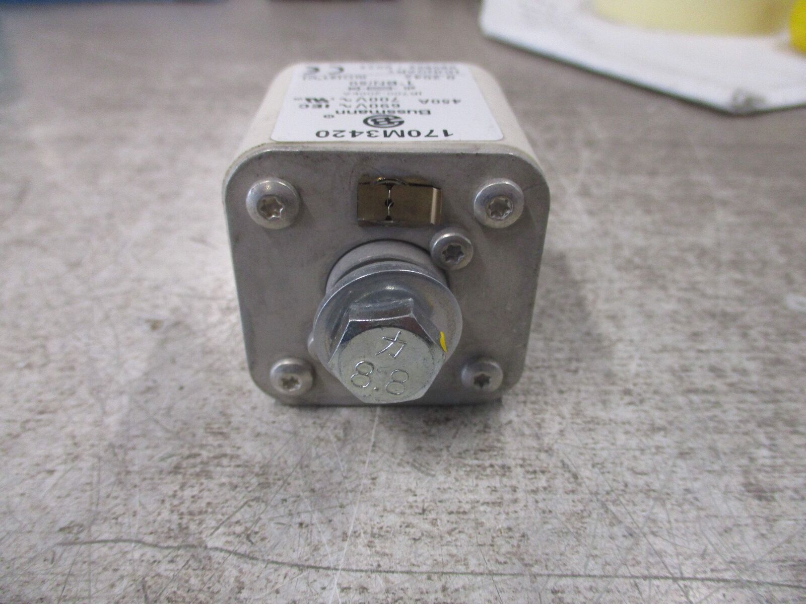 Bussmann Fuse 170M3420 450A 700V W/Bolts Used