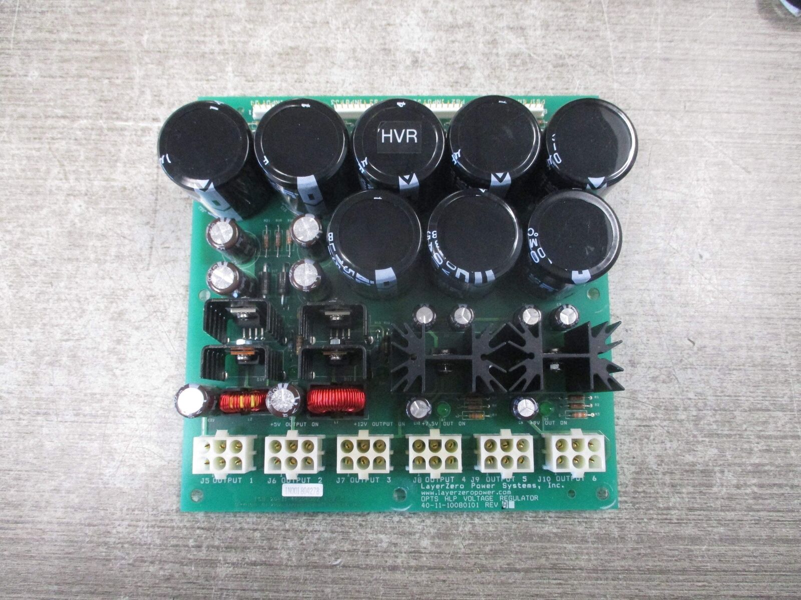 LayerZero OPTS HLP Voltage Regulator 40-11-10080101 Rev. B Used