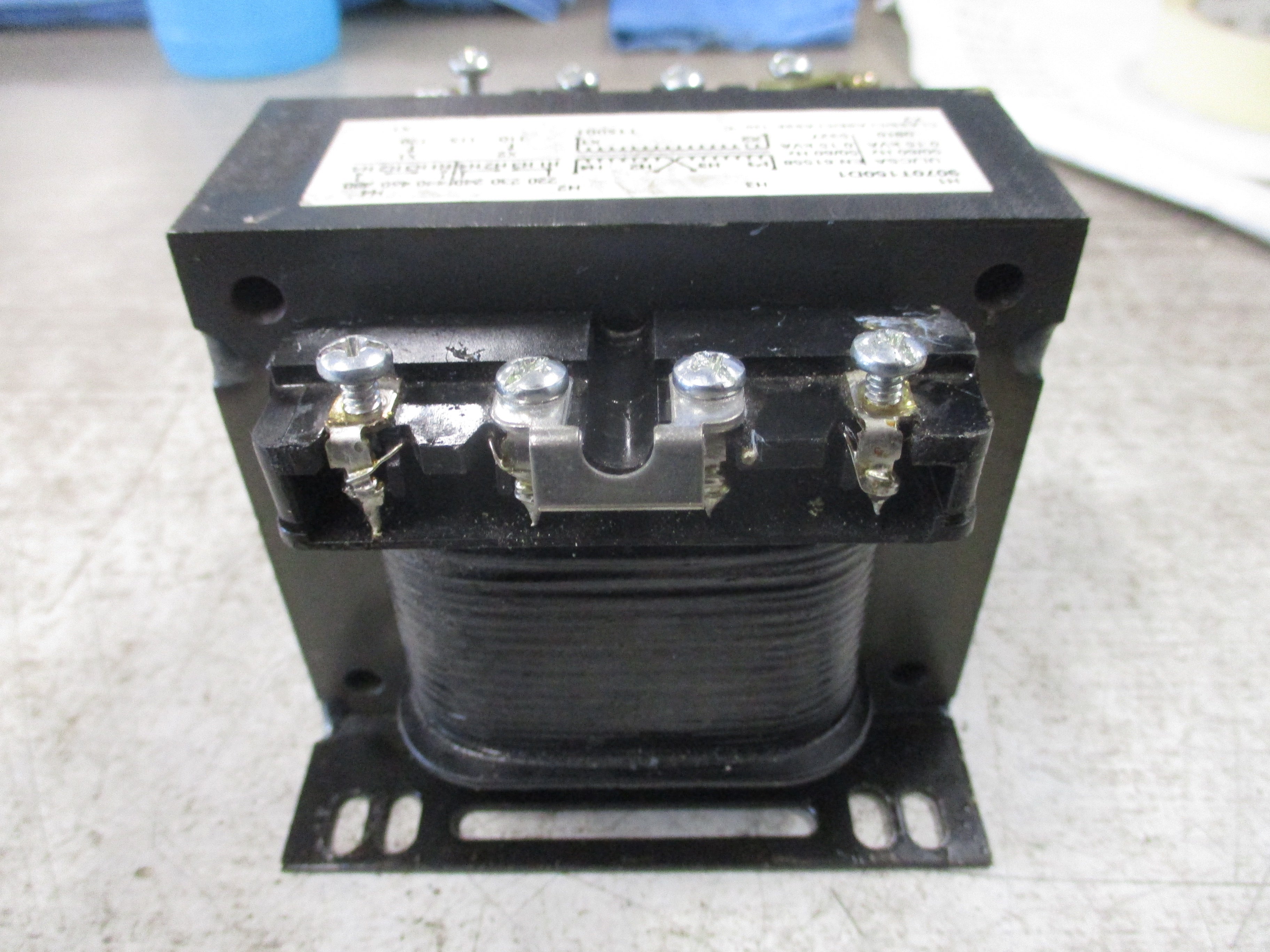 Square D Transformer 9070T150D1 0.15KVA Pri: 240/480V Sec: 120V 50/60Hz Used