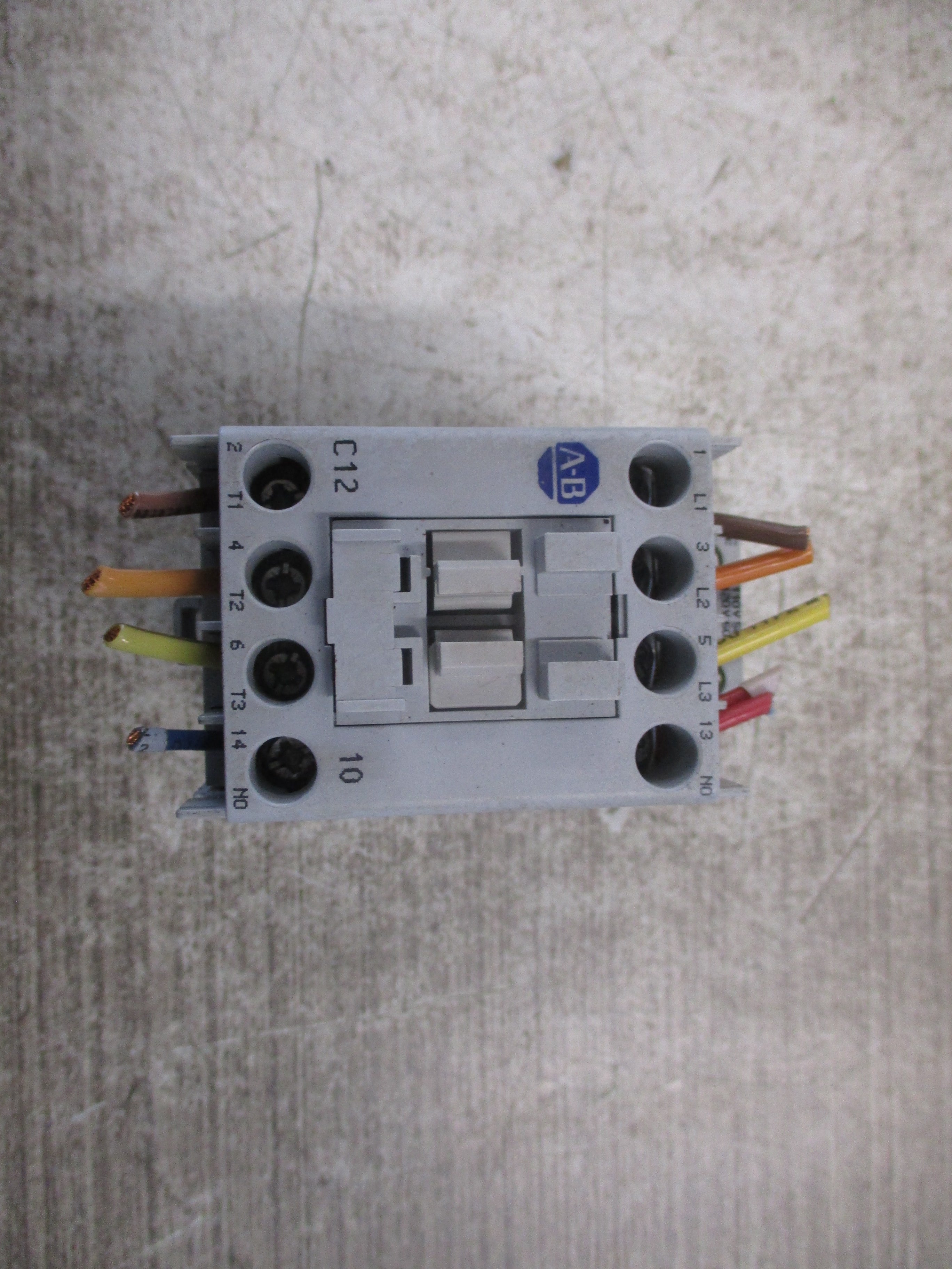 Allen-Bradley Contactor 100-C12*10 120V Coil 25A 600V Used