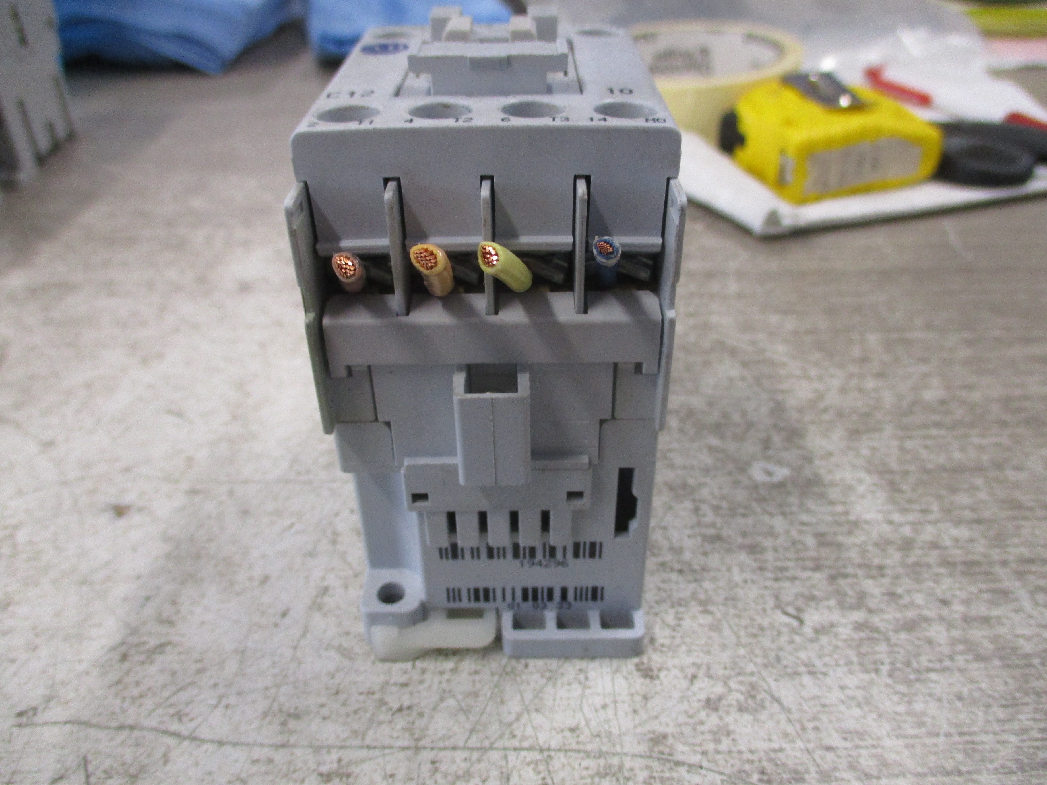 Allen-Bradley Contactor 100-C12*10 120V Coil 25A 600V Used