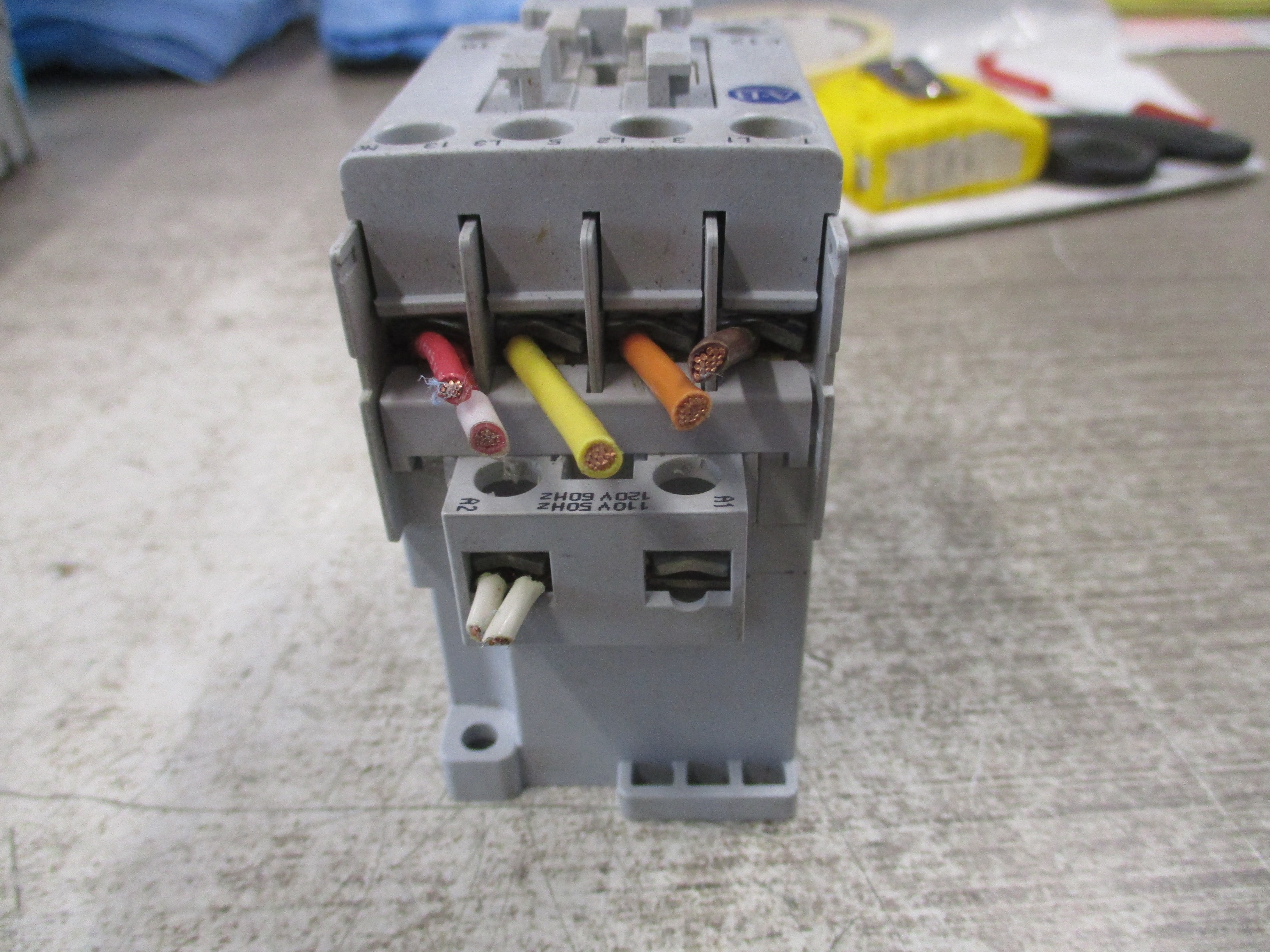 Allen-Bradley Contactor 100-C12*10 120V Coil 25A 600V Used