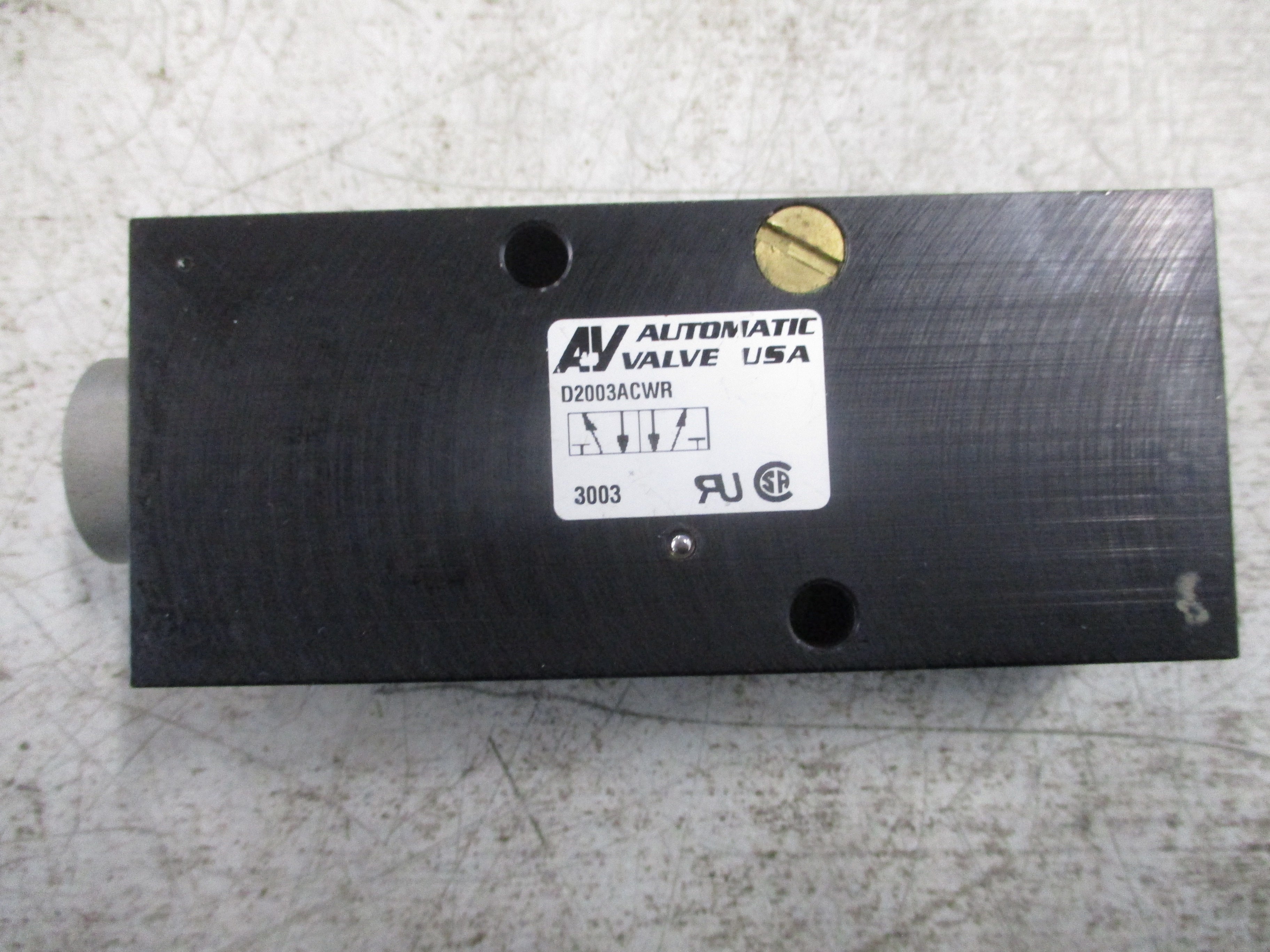 Automatic Valve Solenoid Valve D2003ACWR Used