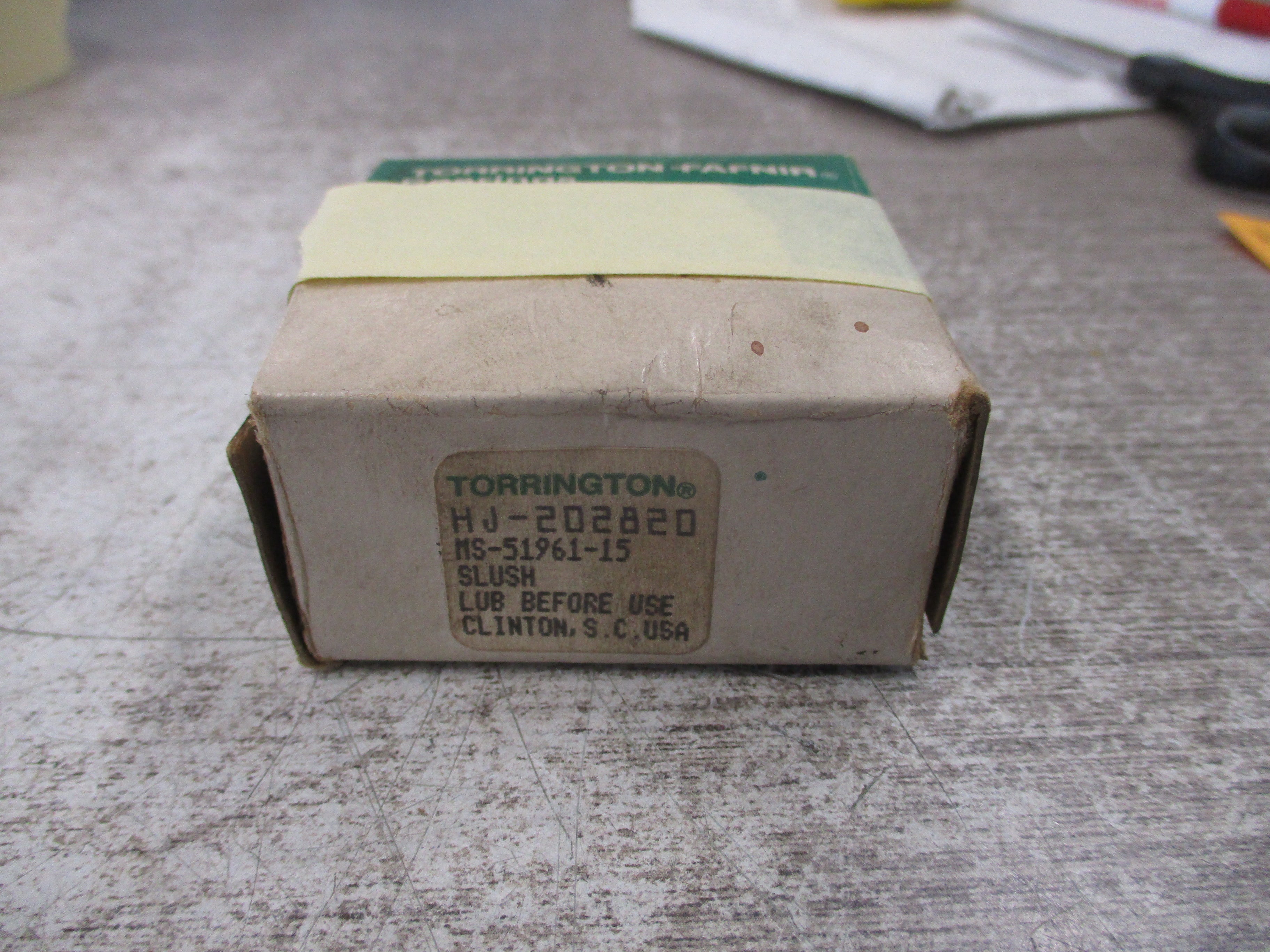Torrington Needle Bearing HJ-202820 New Surplus