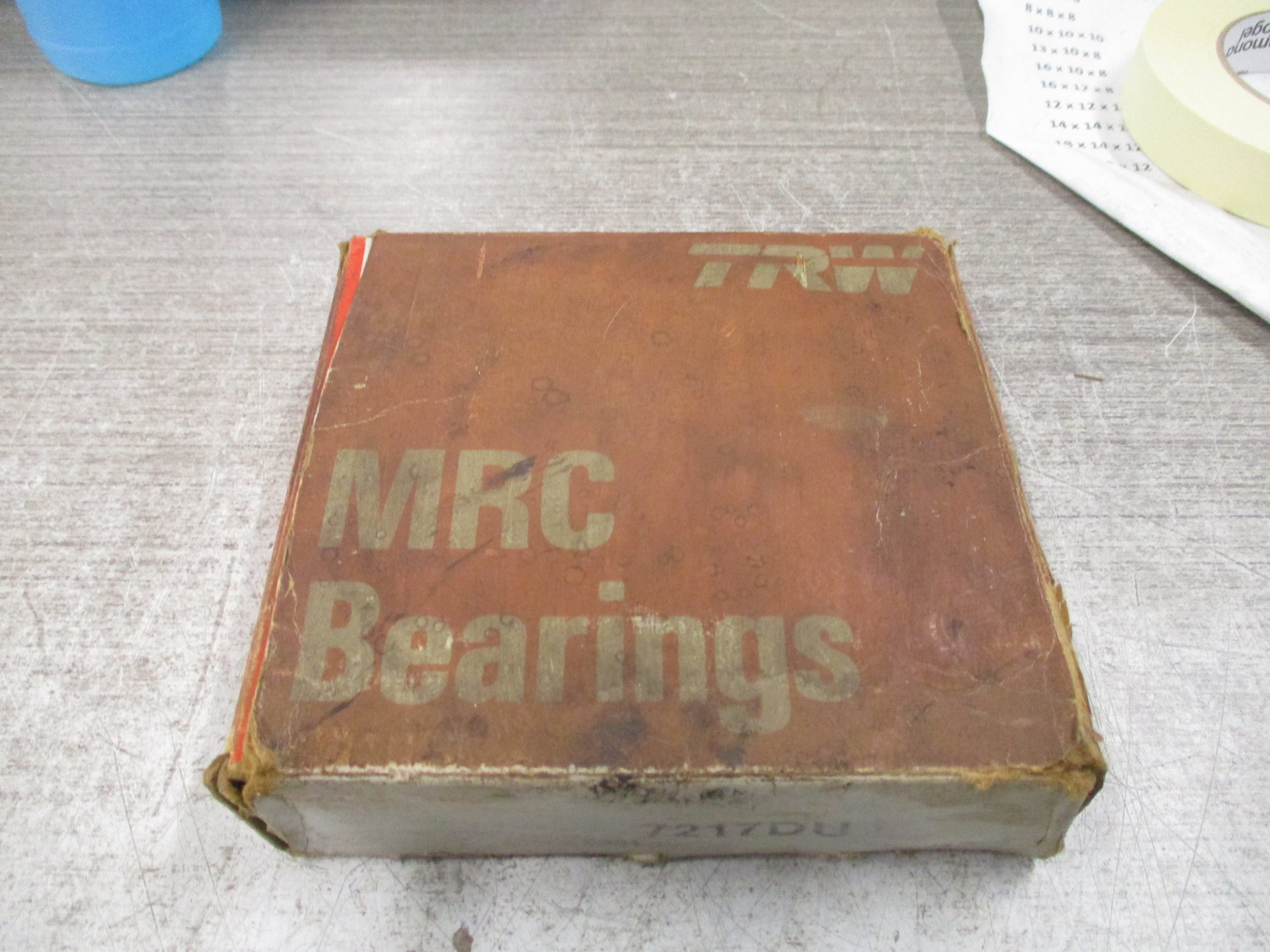 TRW MRC Bearing 7217DU New Surplus
