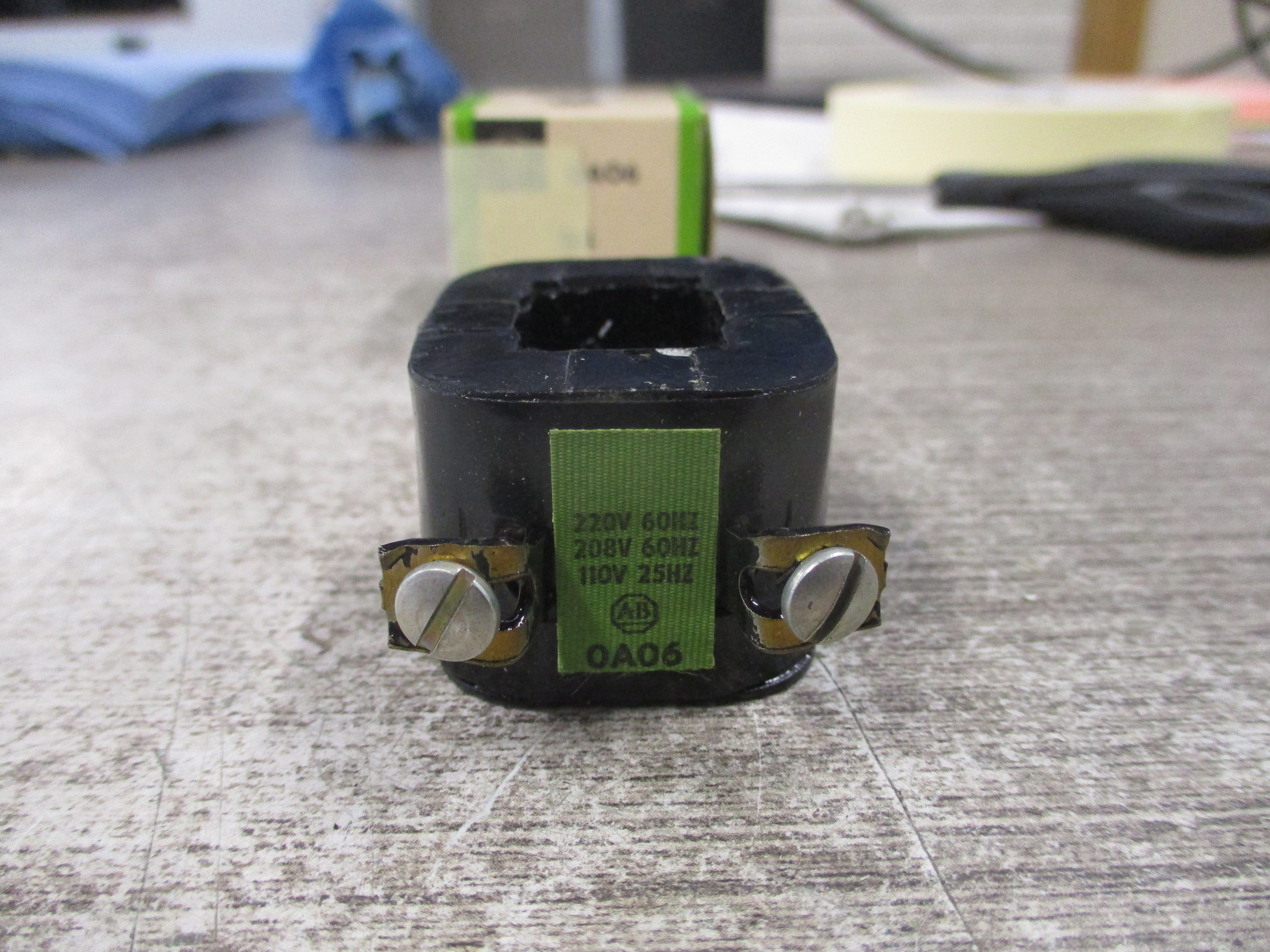 Allen-Bradley Magnetic Coil OAO6 110/208/220V 25/60Hz New Surplus