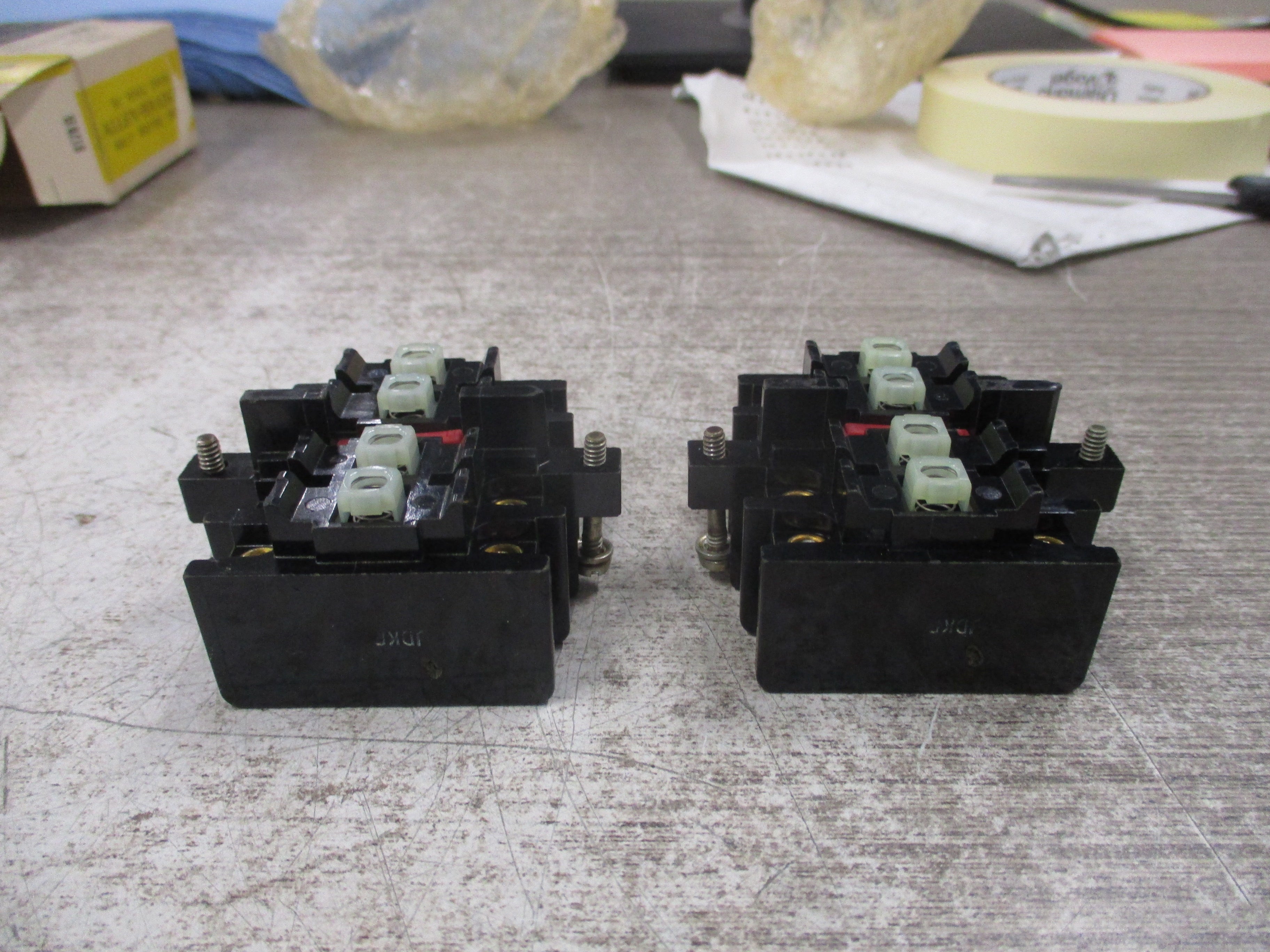 Allen-Bradley Front Deck Assembly 700-NA40 Ser. B 4P *Lot of 2* New Surplus