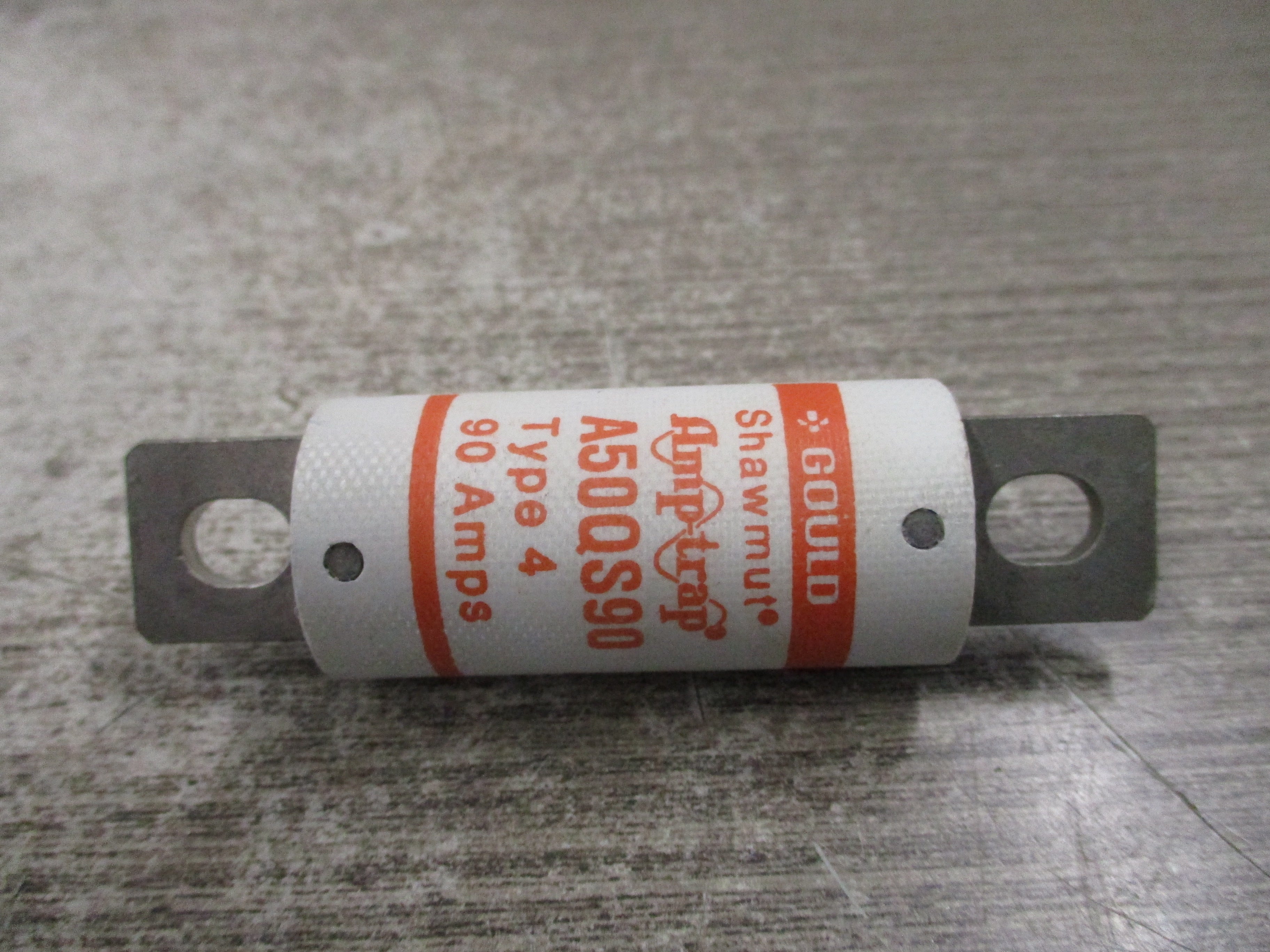 Gould Shawmut Amp-Trap Fuse A50QS90 90A 500V Used