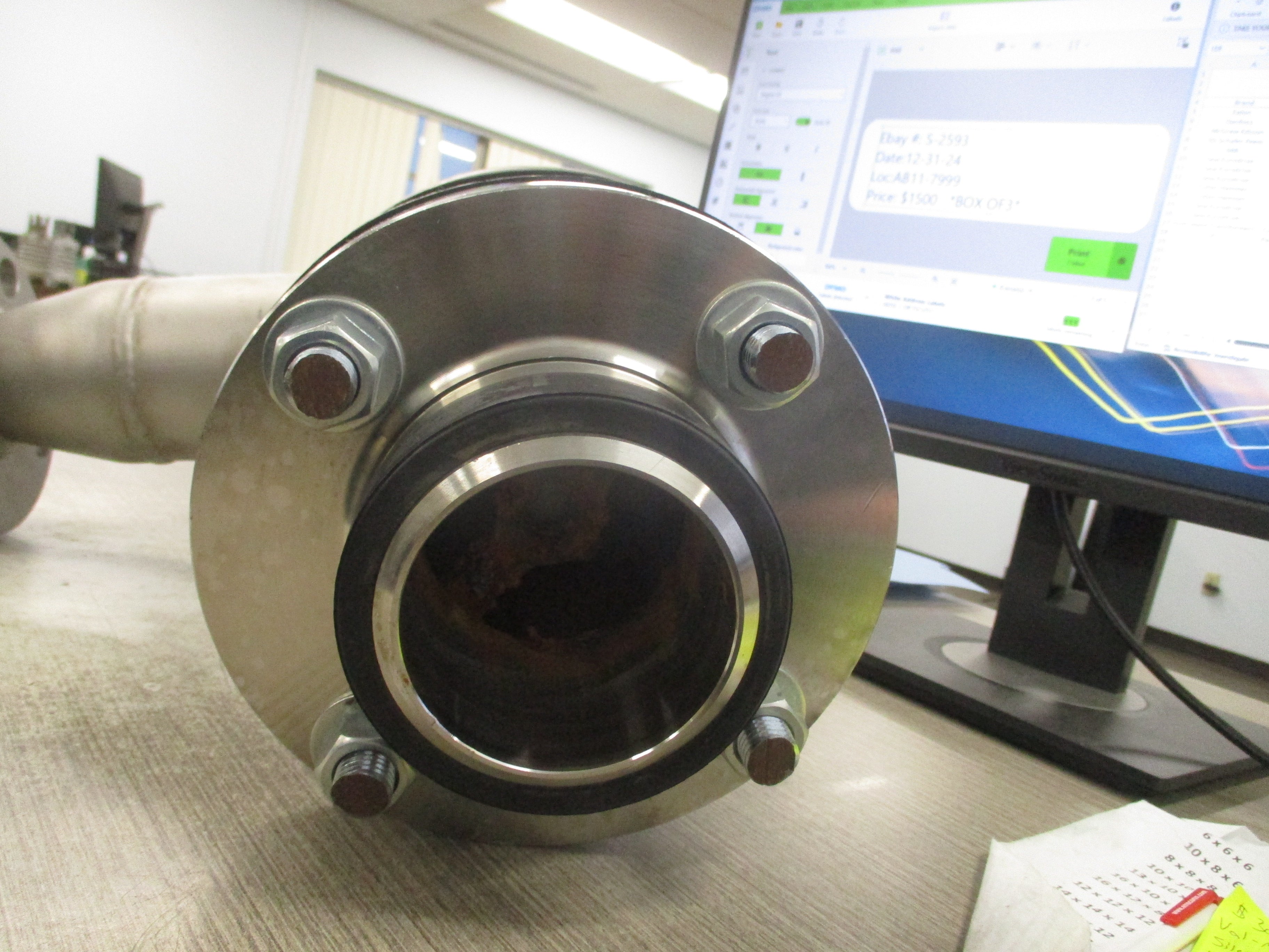 Val-Matic Silent Check Valve 1403A.1 Size: 3in 400PSI Used