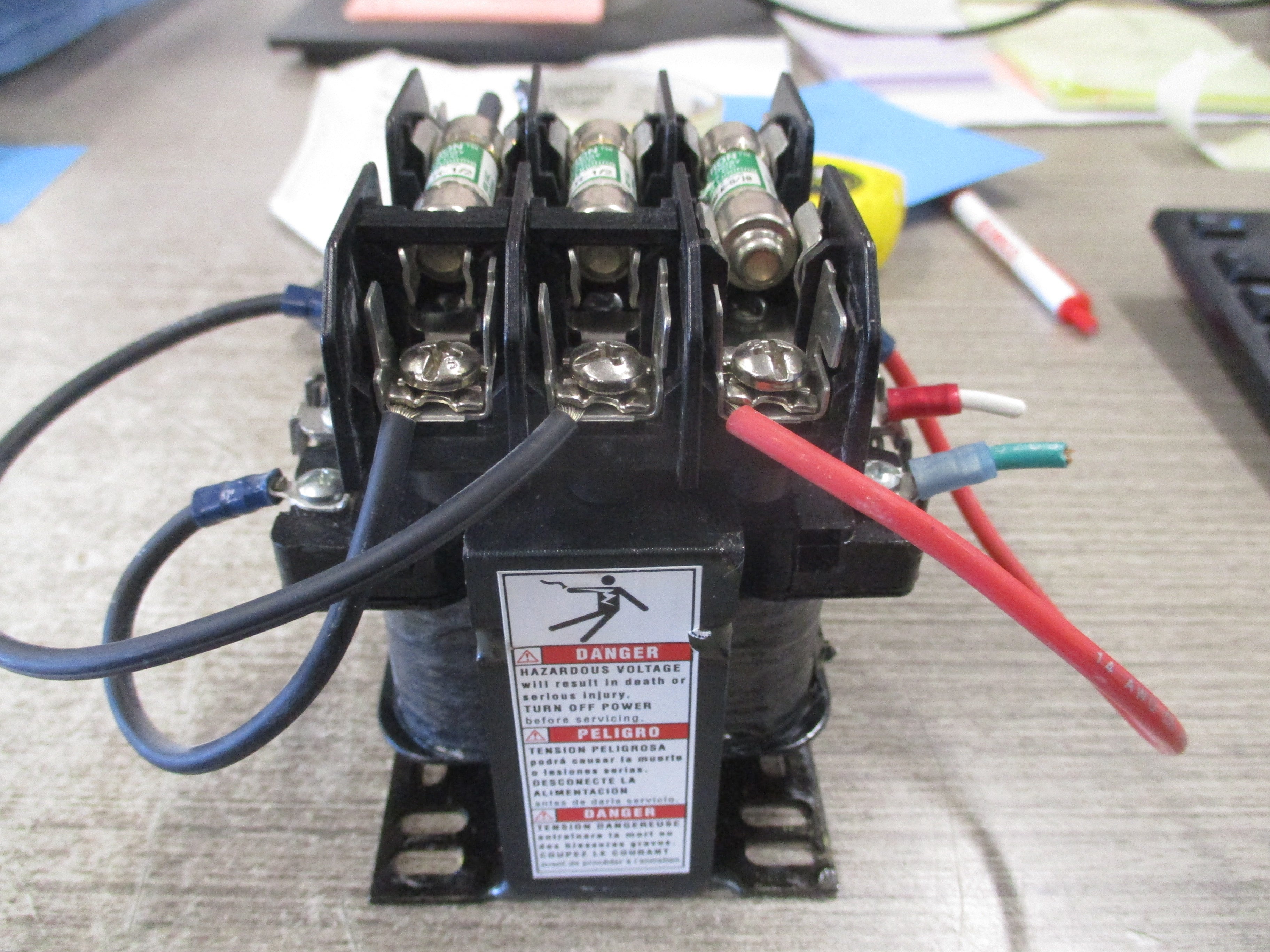 Square D Transformer 9070TF100D1 0.1kVA Pri: 240/480V Sec: 120V 50/60Hz Used