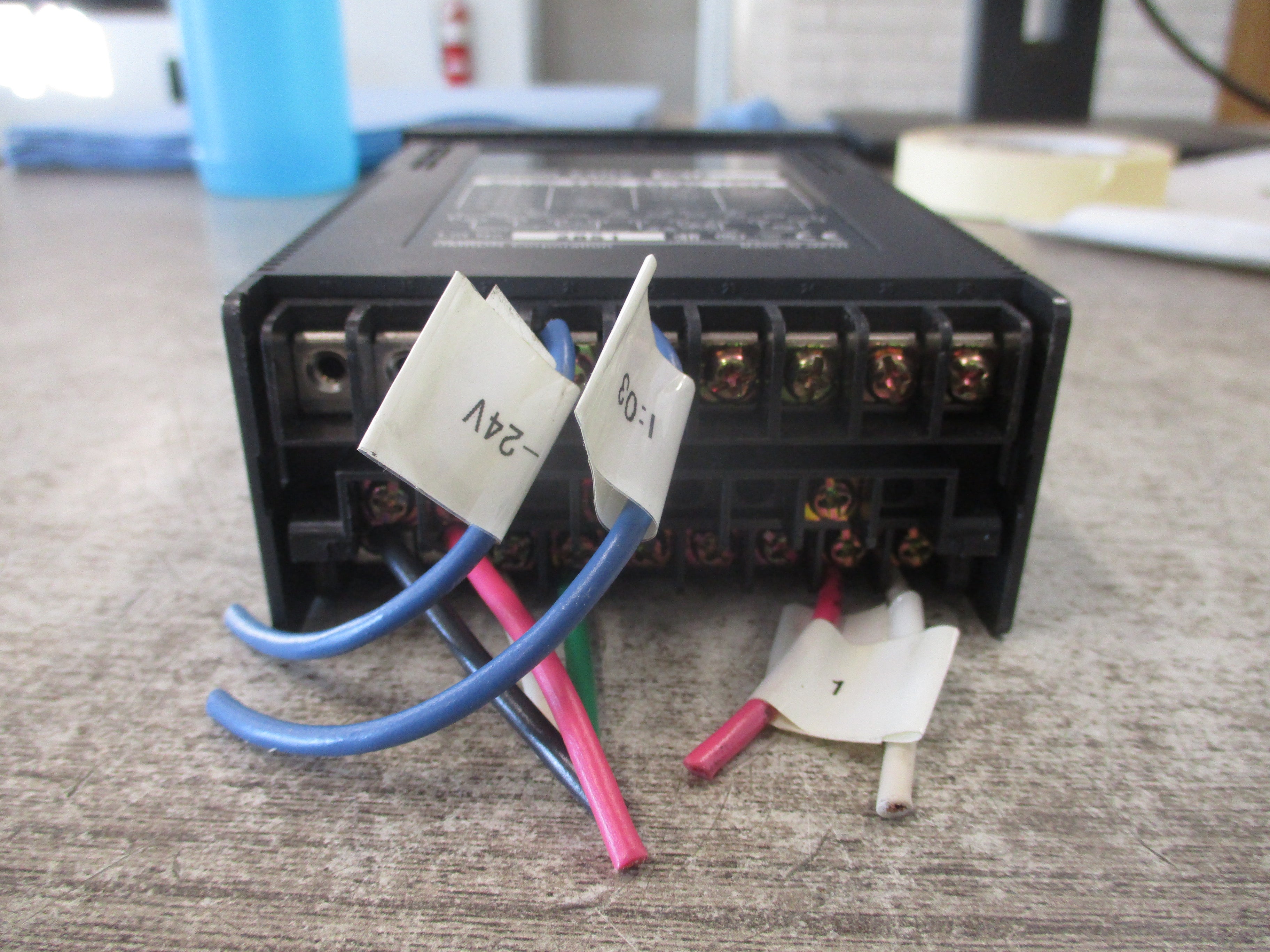 Omron Process Meter K3NX-VD1A 100-240V 50/60Hz 15VA Used