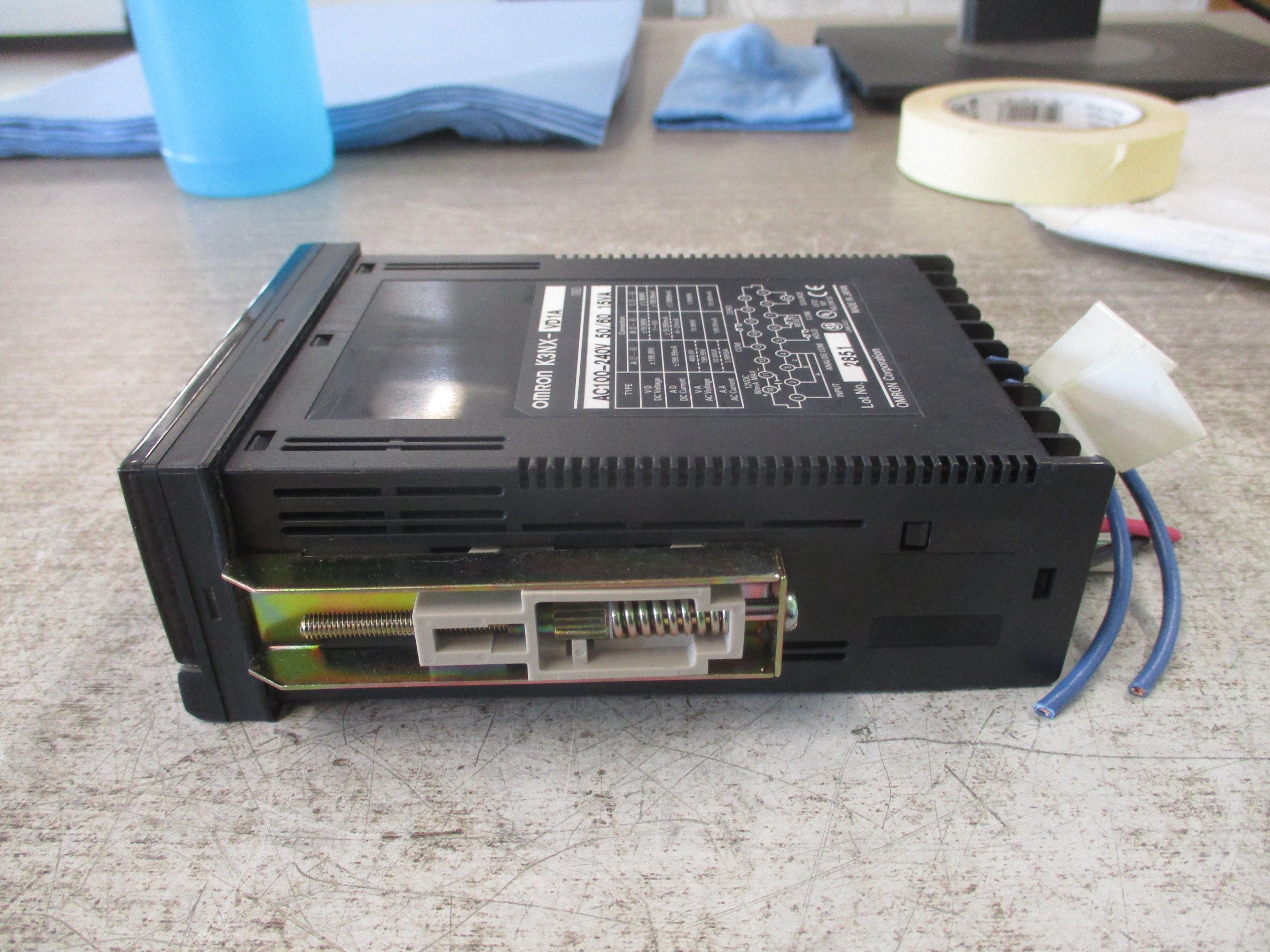 Omron Process Meter K3NX-VD1A 100-240V 50/60Hz 15VA Used