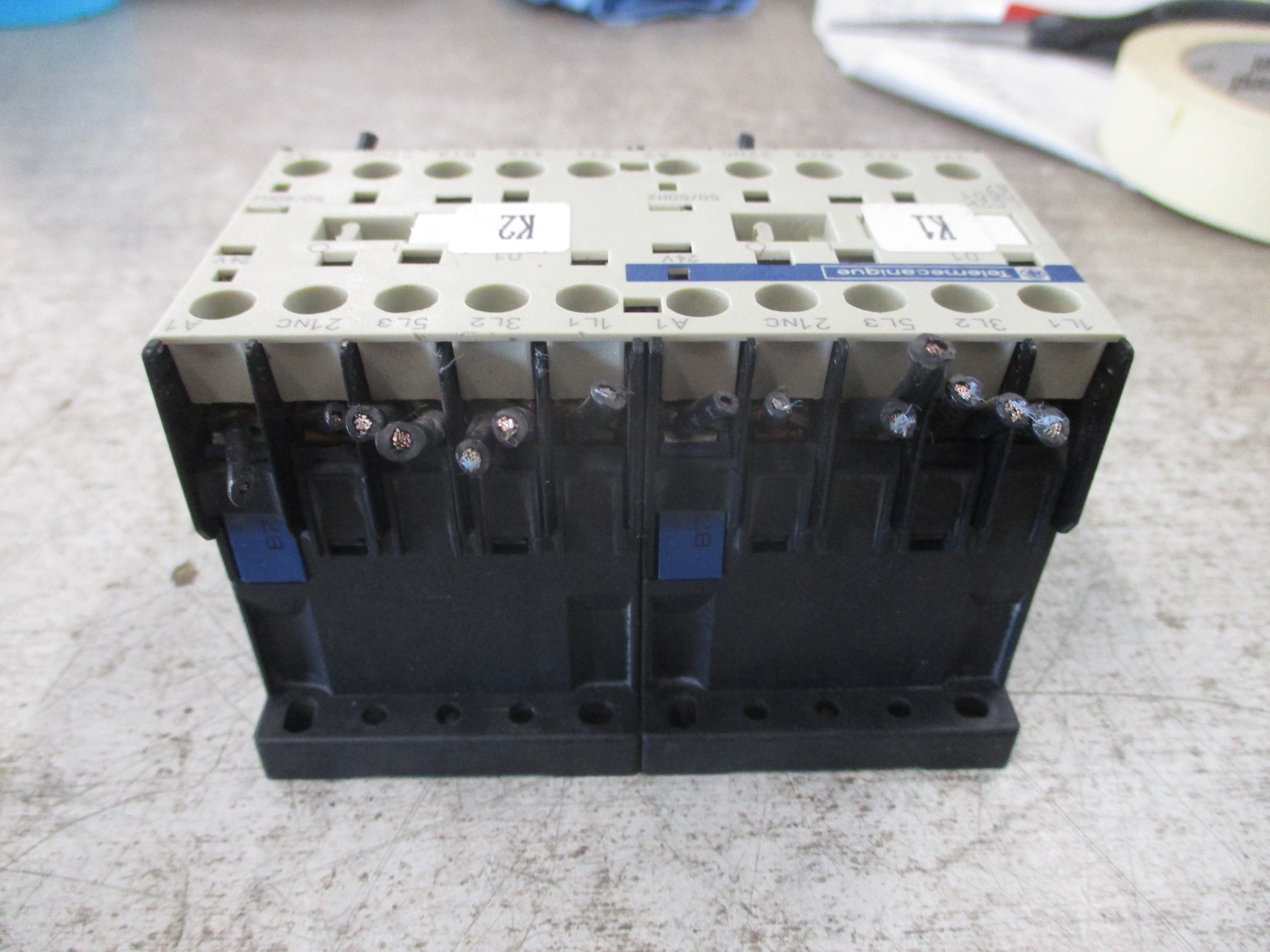 Telemecanique Reversing Contactor LC2K 0601 B7 24V Coil Used