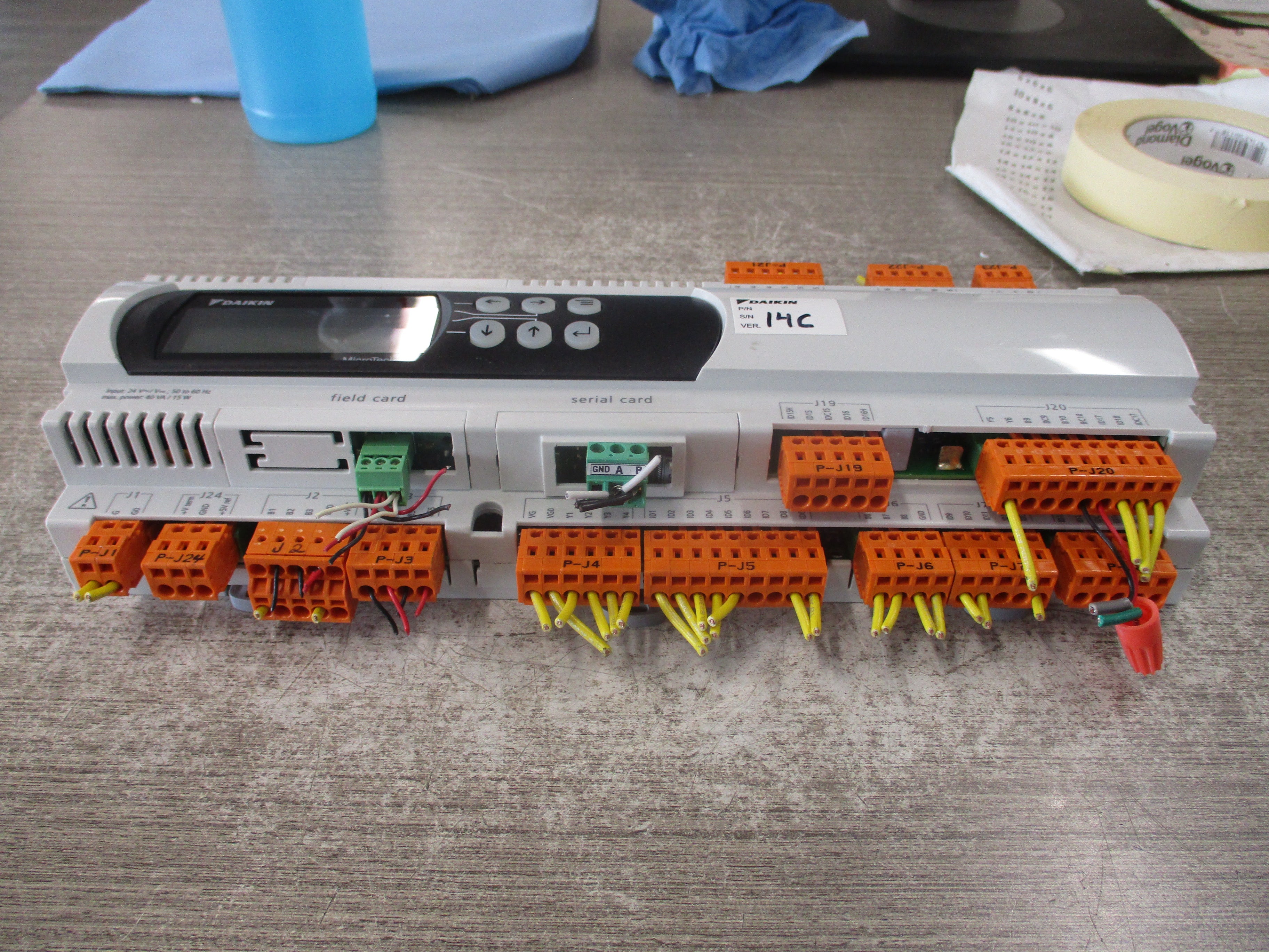 Carel Daikin MicroTech II Controller PC03DK2BL0 Rev. 2.230 Used